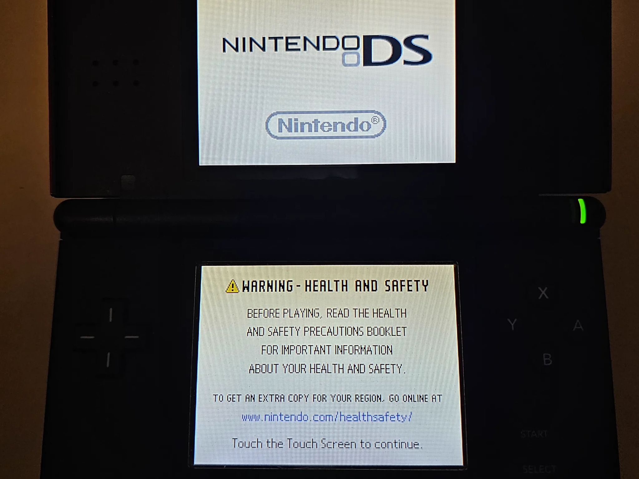 Nintendo DS Lite Red Black