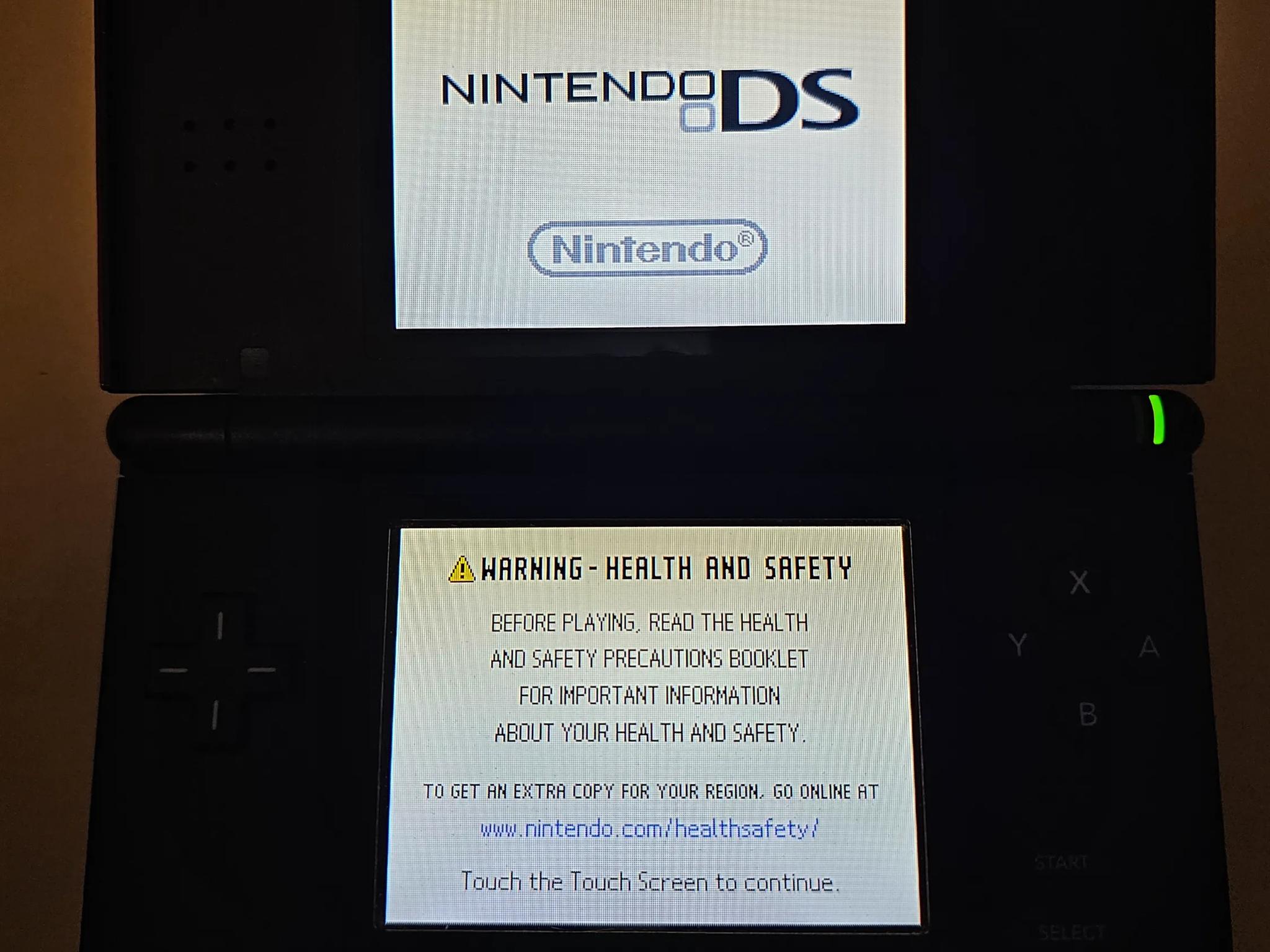 Nintendo DS Lite Red Black