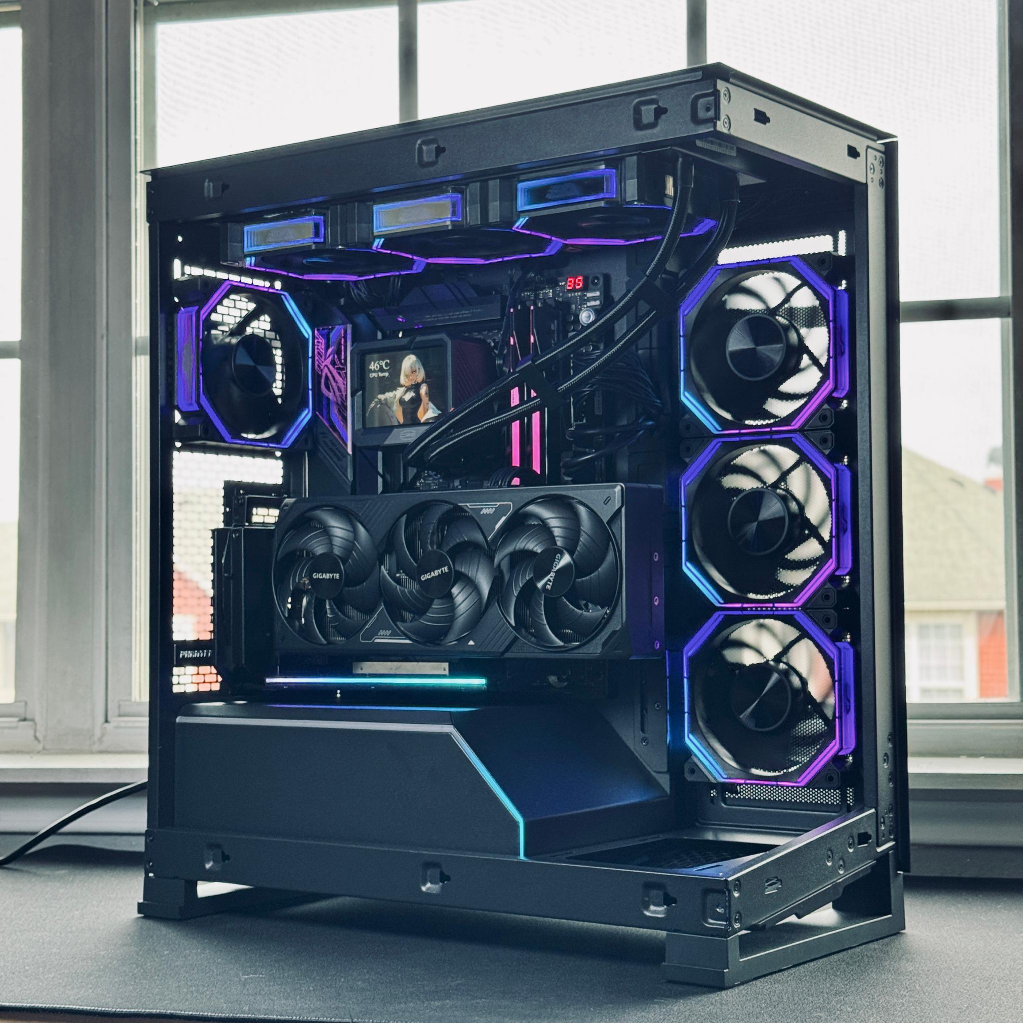 Ultra High-End Custom PC | Ryzen 9 9850X3D | RTX 5080 | 64GB DDR5 Trident Z | 4TB NVMe