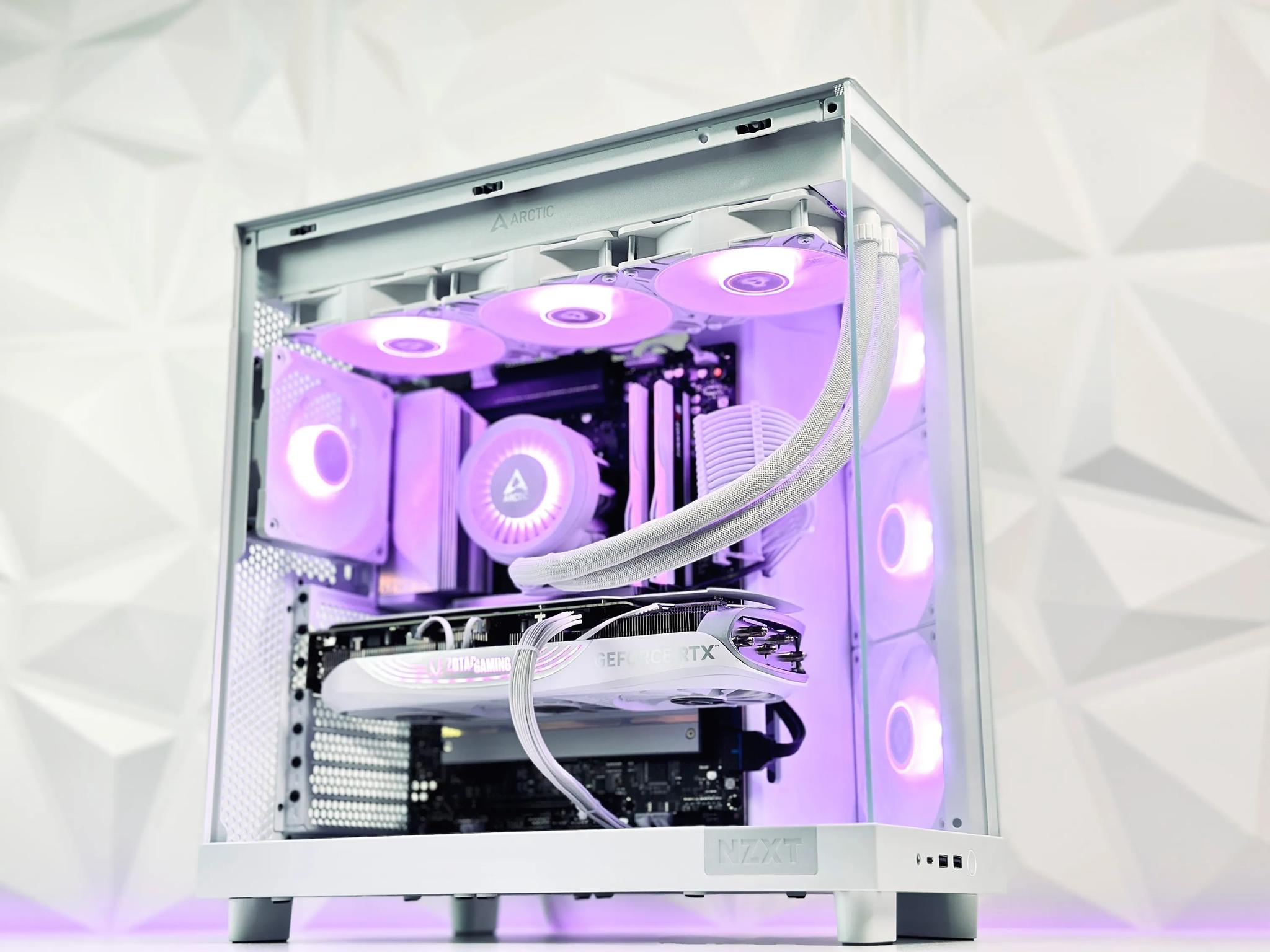 👽💚Liquid Cooled Gaming PC Nvidia⚪RTX 4070 Ti  12GB⚪Intel i7 13700 16 core⚪32GB DDR5⚪1TB NVME