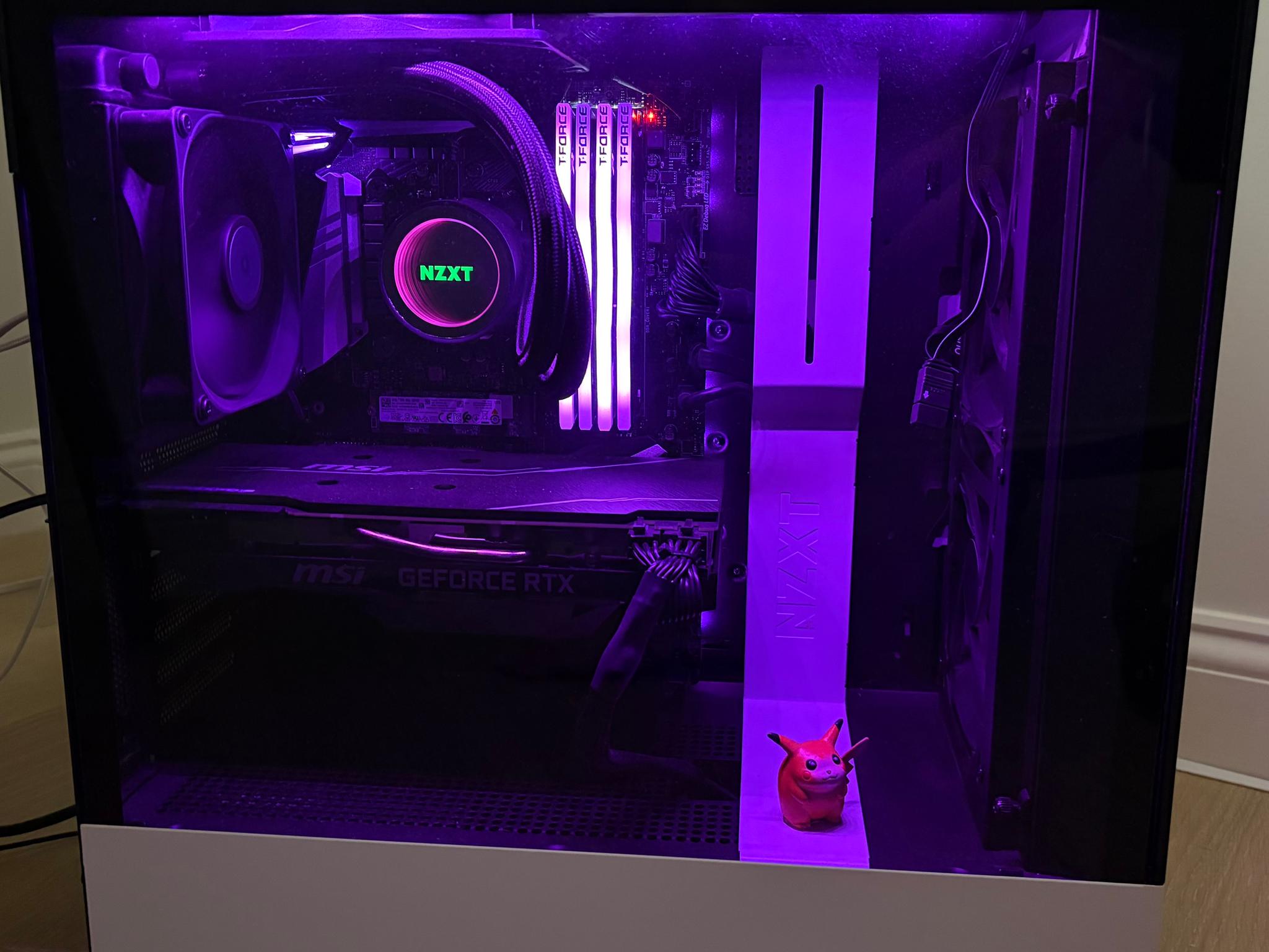Custom NZXT Gaming PC — 32GB RGB RAM / i7-9700 / RTX 2070 Super / 1TB SSD