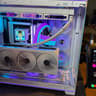 Vegeta's Revenge! All WHITE Gaming PC 4080 Super, i7-14700k, 32gb DDR5, 2TB SSD