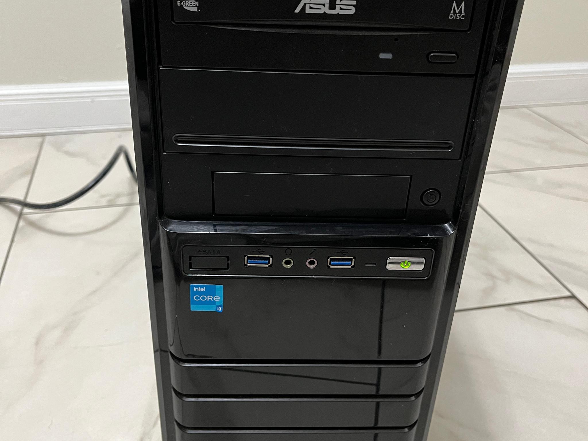 NVIDIA RTX 2060 SUPER, Intel Core i3-12100, 16GB RAM, 1TB SSD - Sleeper Office Gaming PC w/ Wi-Fi