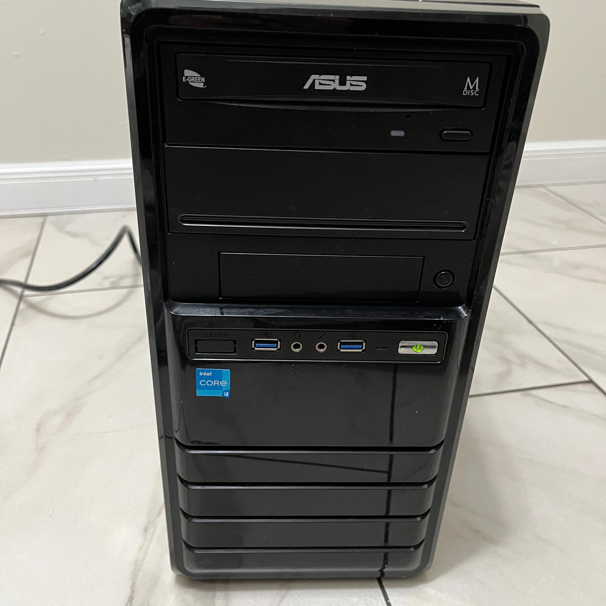 NVIDIA RTX 2060 SUPER, Intel Core i3-12100, 16GB RAM, 1TB SSD - Sleeper Office Gaming PC w/ Wi-Fi