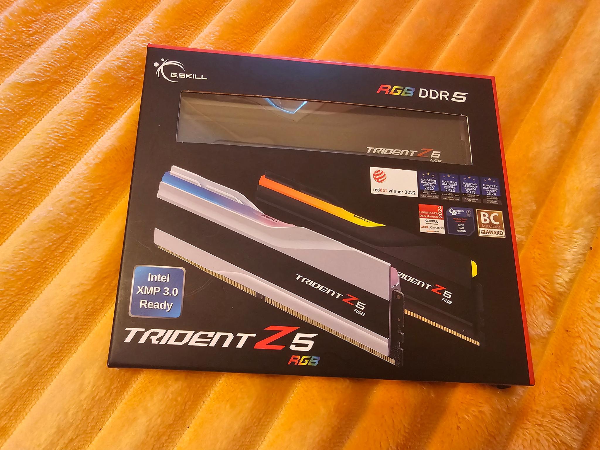 G.SKILL Trident Z5 RGB 64GB DDR5-6000 CL30 2x32GB – RMA Replacement
