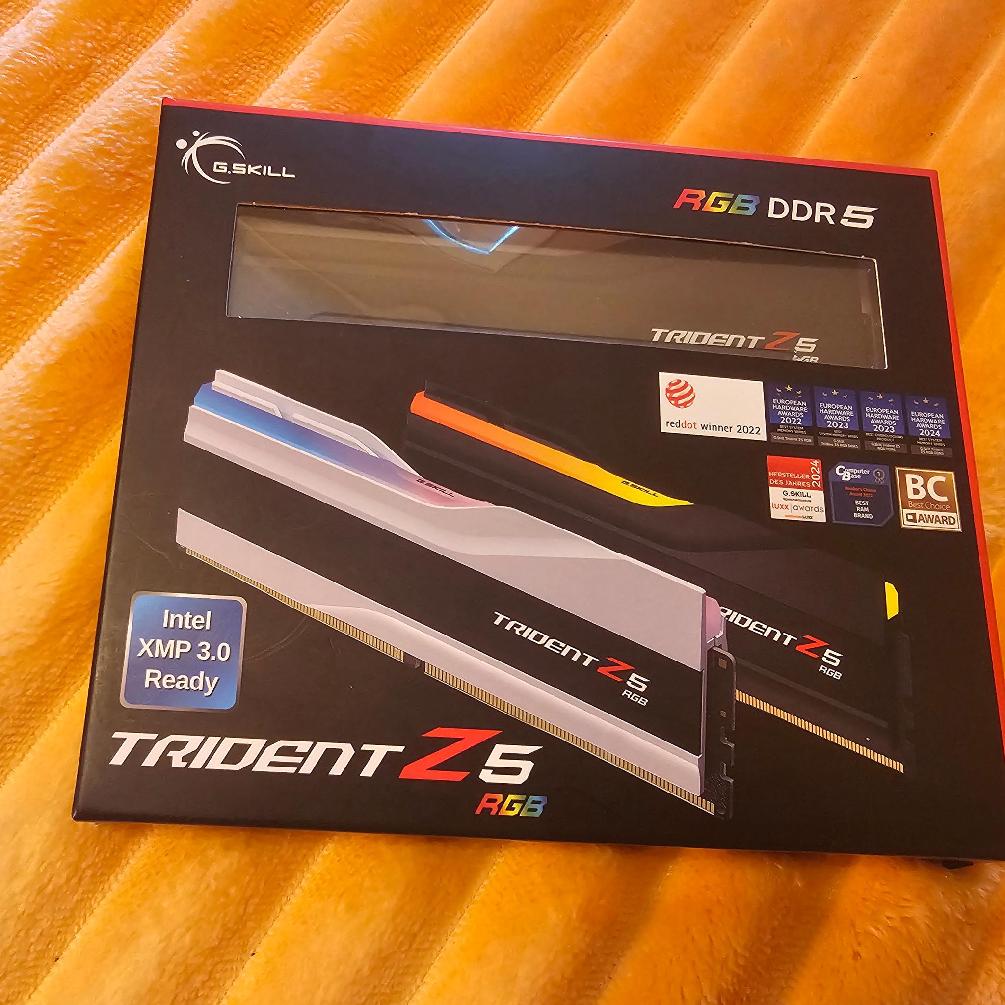 G.SKILL Trident Z5 RGB 64GB DDR5-6000 CL30 2x32GB – RMA Replacement