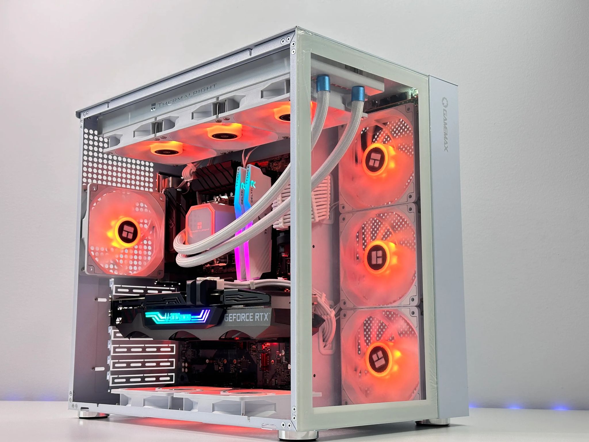 🫗4k Liquid Cooled Gaming PC🫗 Nvidia RTX 3080 10GB❄️Intel 12600KF 10Cores❄️32GB DDR4❄️1TB NVME