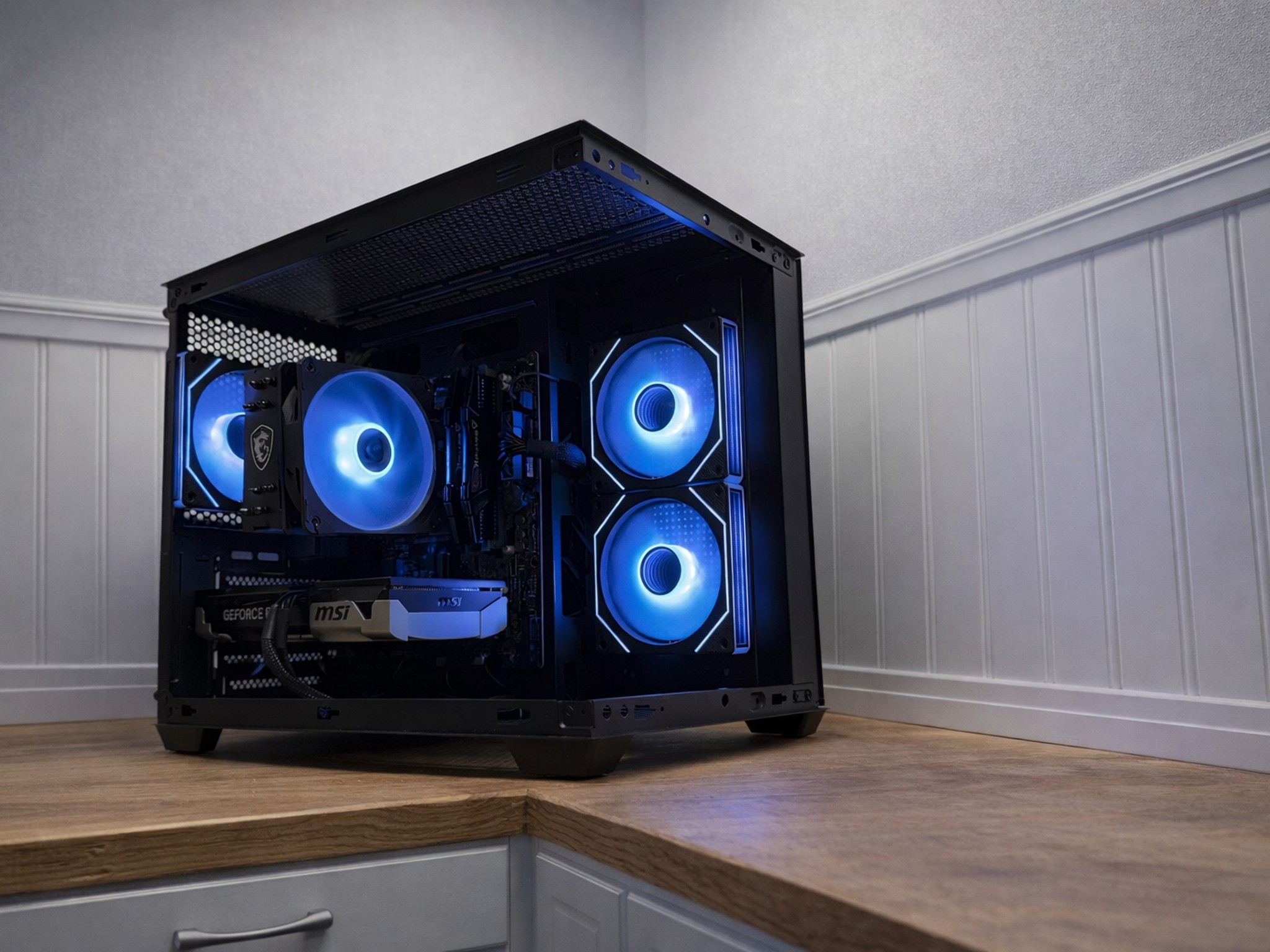 SMOKE RTX 5060ti 8g | 32GB RAM | 850W gold PSU | AMD 5500/ 1TB NVME