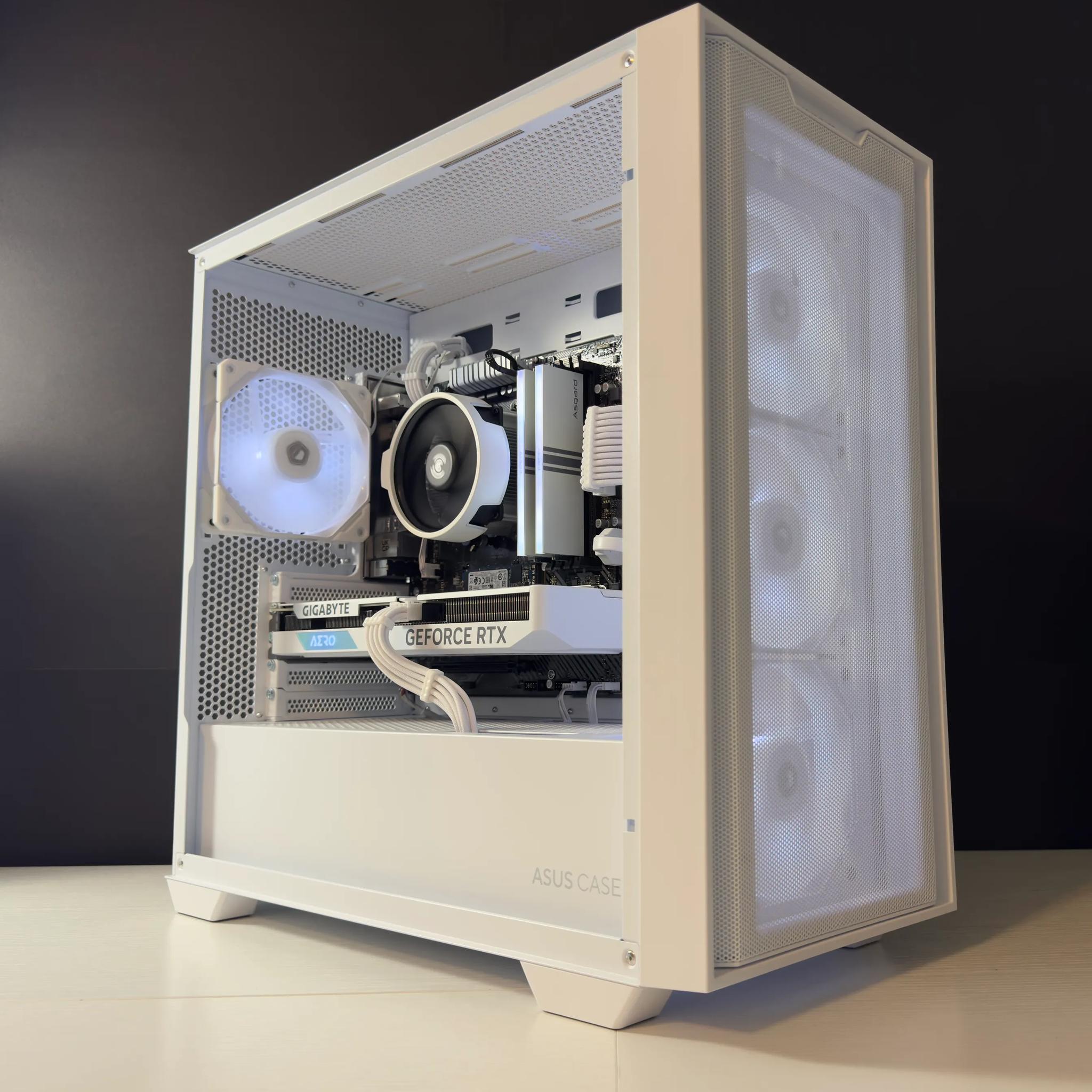 🧊FROST🧊 Gaming PC | AMD Ryzen 5 3600 | 16GB DDR4 | RTX 4060 | 1TB m.2 SSD | Win11 PRO | Wi-Fi