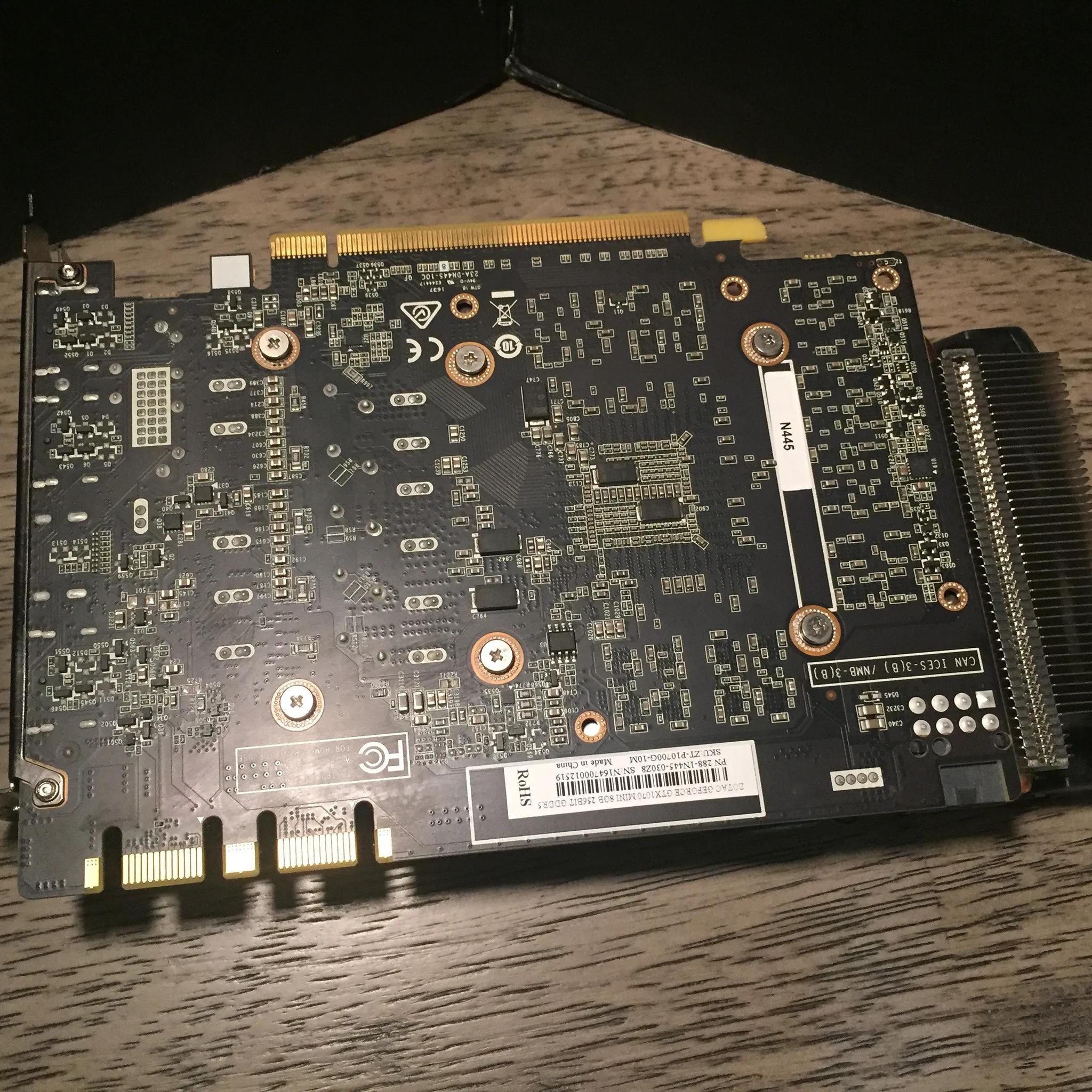 Zotac GTX 1070 Mini 8GB