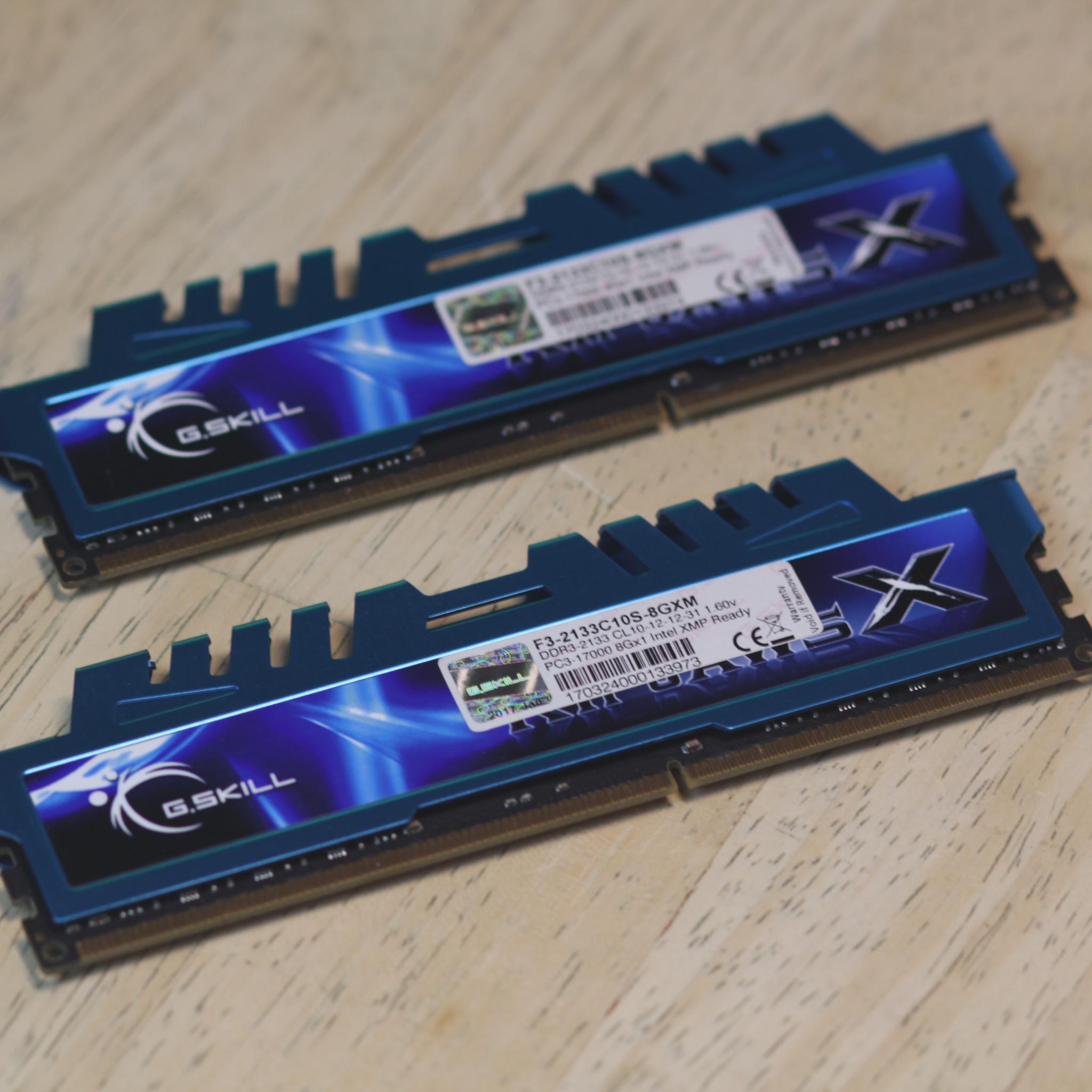G. Skill Ripjaws X DDR3 16GB 2133MT/s CL10