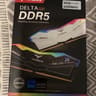 TeamGroup T-Force Delta BLACK RGB 32GB (2 x 16GB) DDR5 6000 CL38 (PC5 48000)