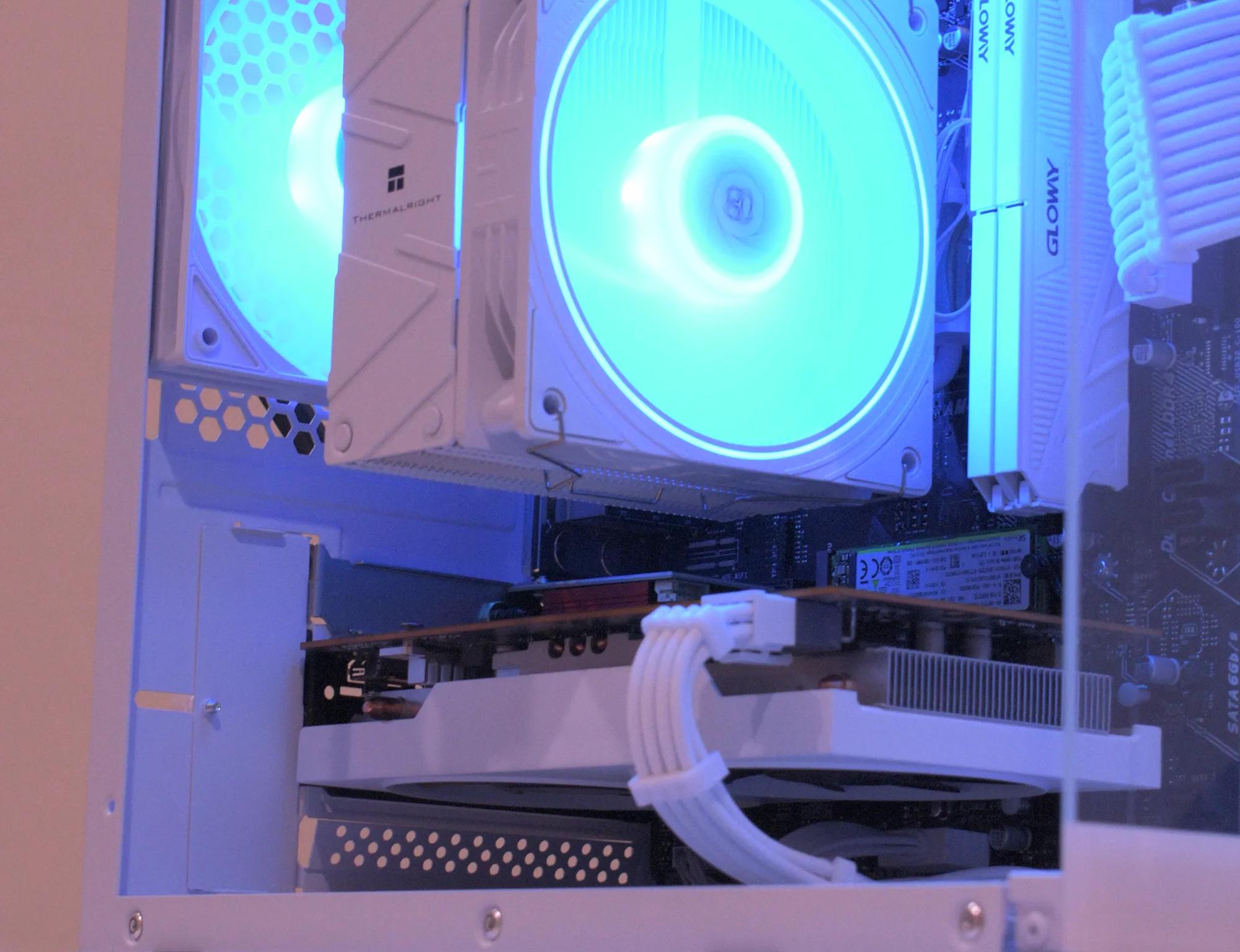 1080p Beast | Ryzen 5 3600 | RX 6600 8GB | 32GB DDR4 | 1TB nVME SSD | 1080p White RGB Gaming PC