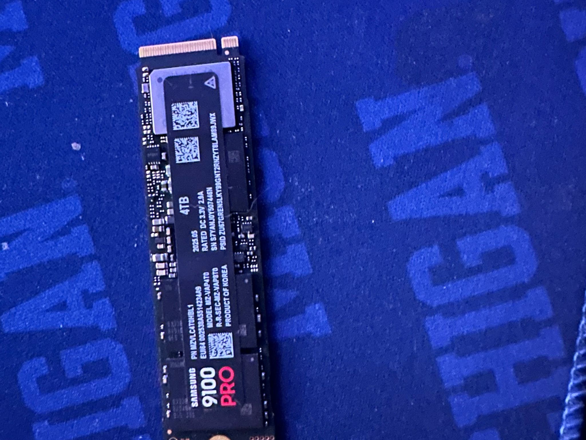 samsung 9100 pro 4TB