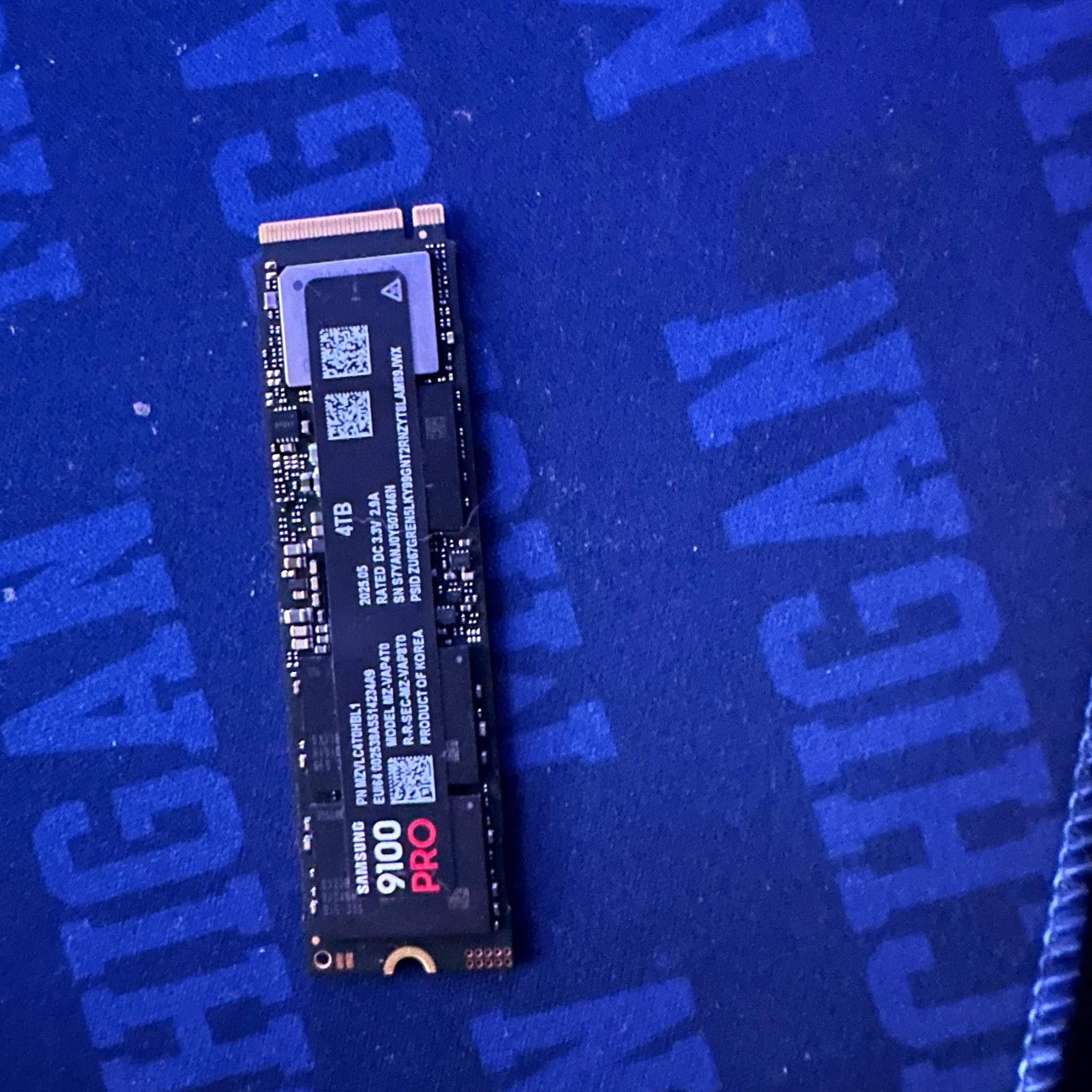 samsung 9100 pro 4TB