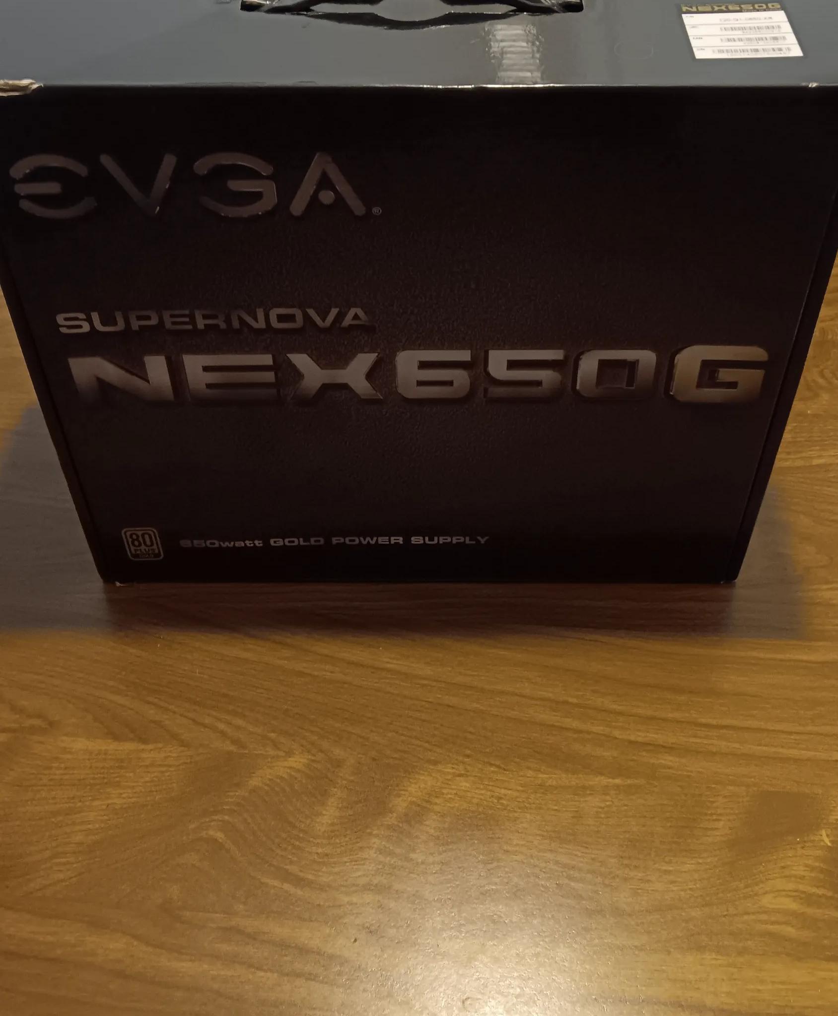 EVGA SuperNova 850 watt PSU Complete in 650 watt Box