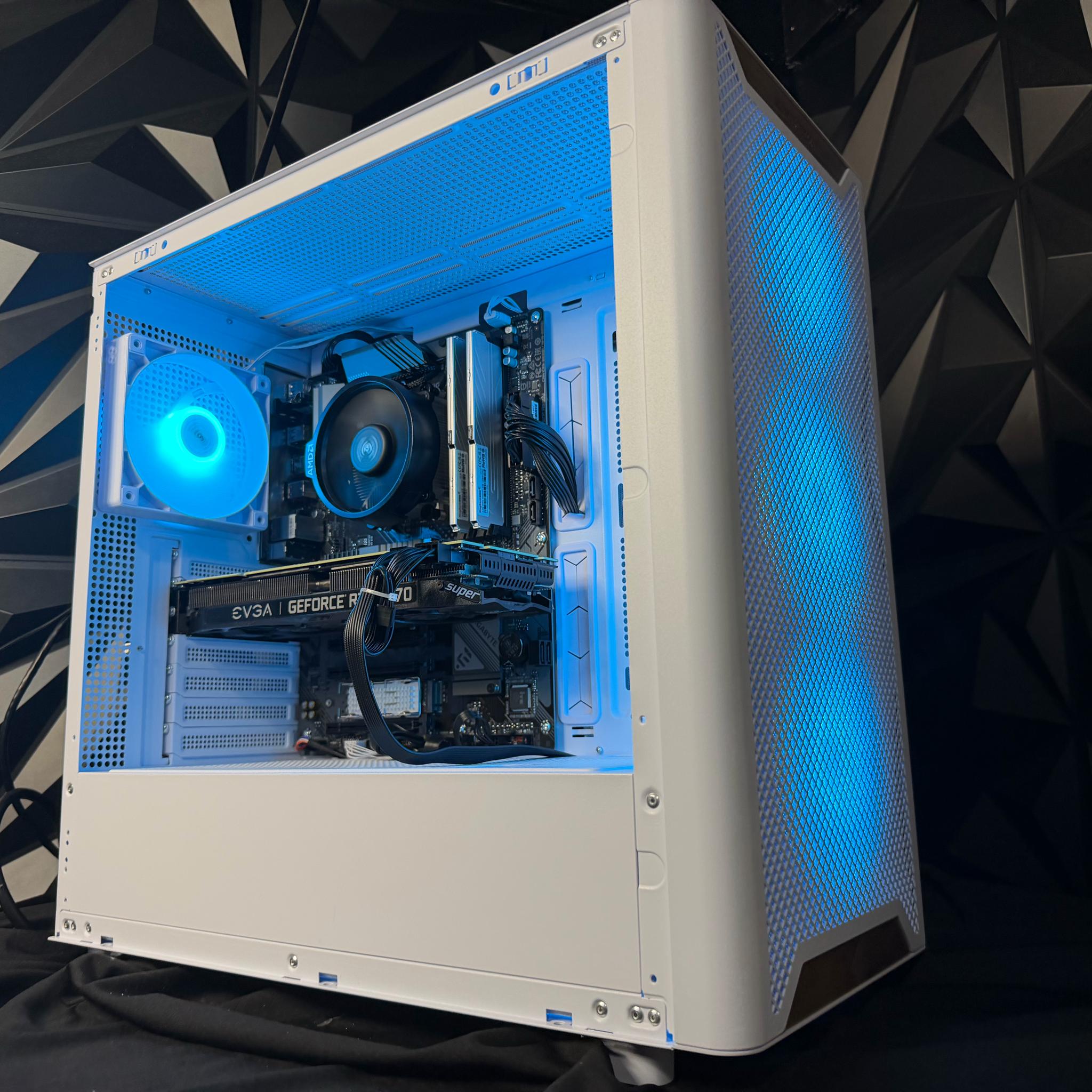 🤍🌲 WHITE WOOD SUPER 🌲🤍Ryzen 5 5500| RTX 2070 Super| 16 GB DDR4| 750 Gb NVMe| 650 W PSU