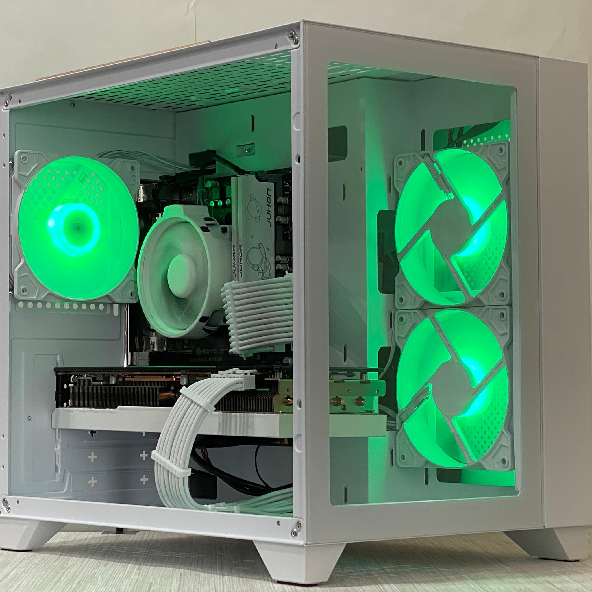 RX 7700 XT, Ryzen 5, 32GB DDR4, 1TB NVMe SSD, WiFi, Windows Activated - 1440p Gaming PC