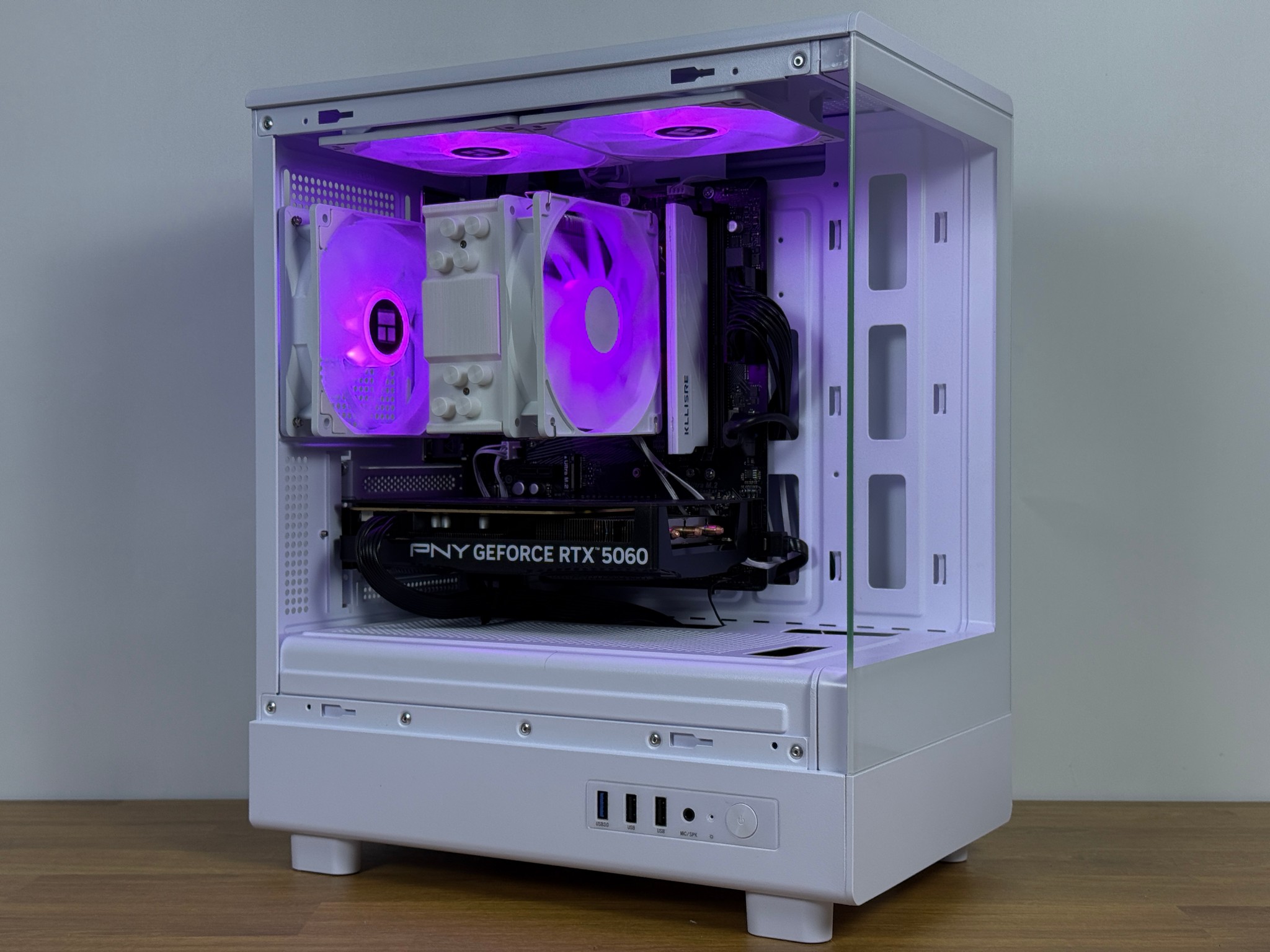 RTX 5060 // Ryzen 5 5500 Custom Gaming PC || 16GB RAM, 800GB SSD