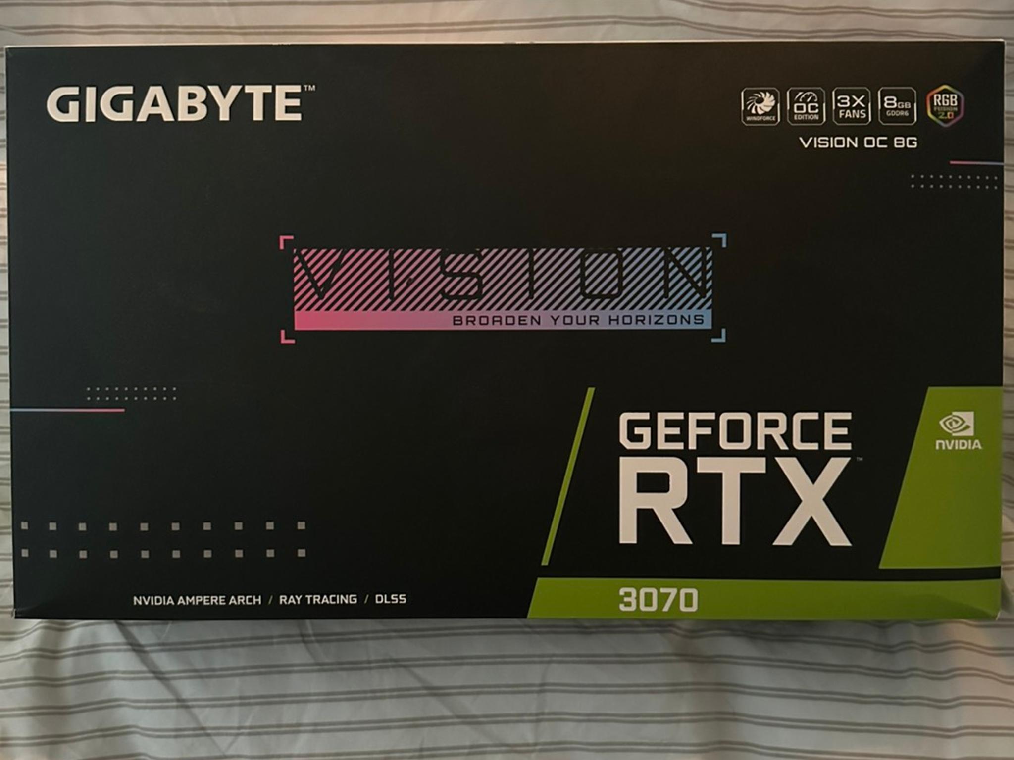 GIGABYTE Vision OC GeForce RTX 3070