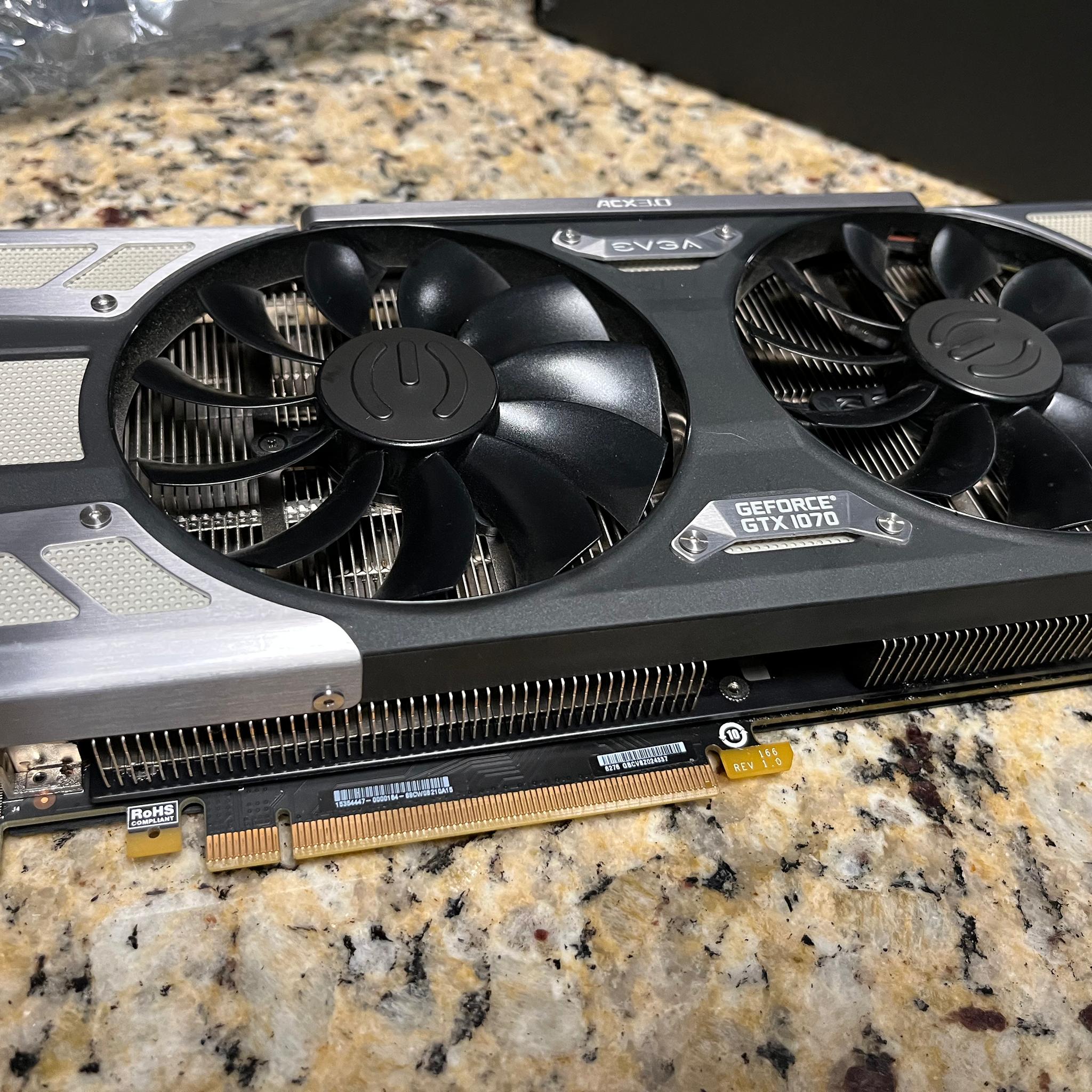 EVGA GTX 1070 8 GB FTW ACX 3.0