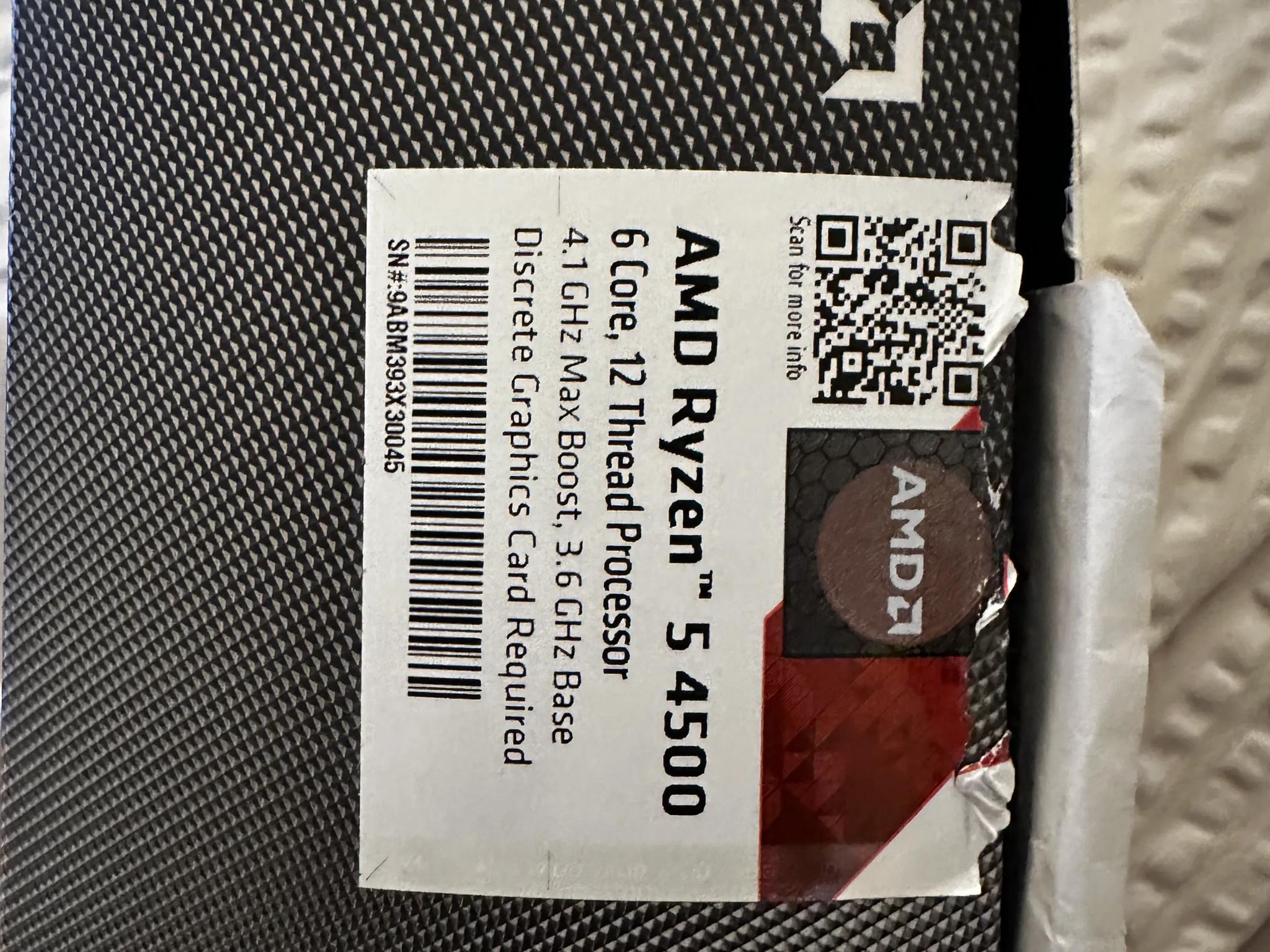 Ryzen 5 4500