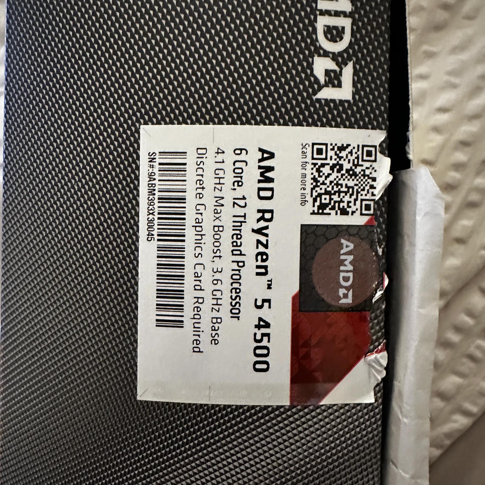 Ryzen 5 4500