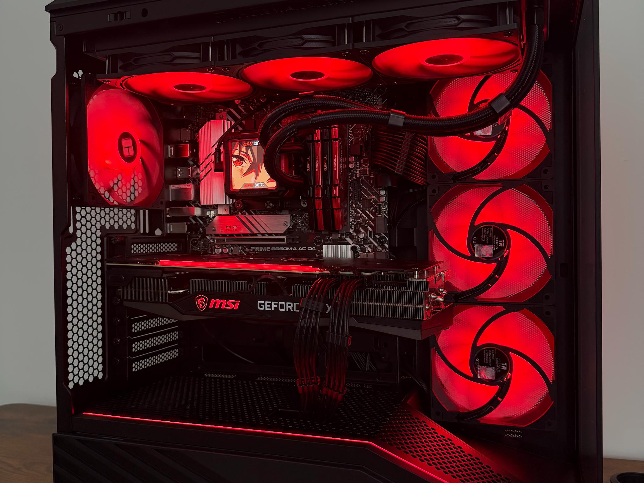 GeForce RTX 3070 Ti Custom Gaming PC - Core i7-12700F