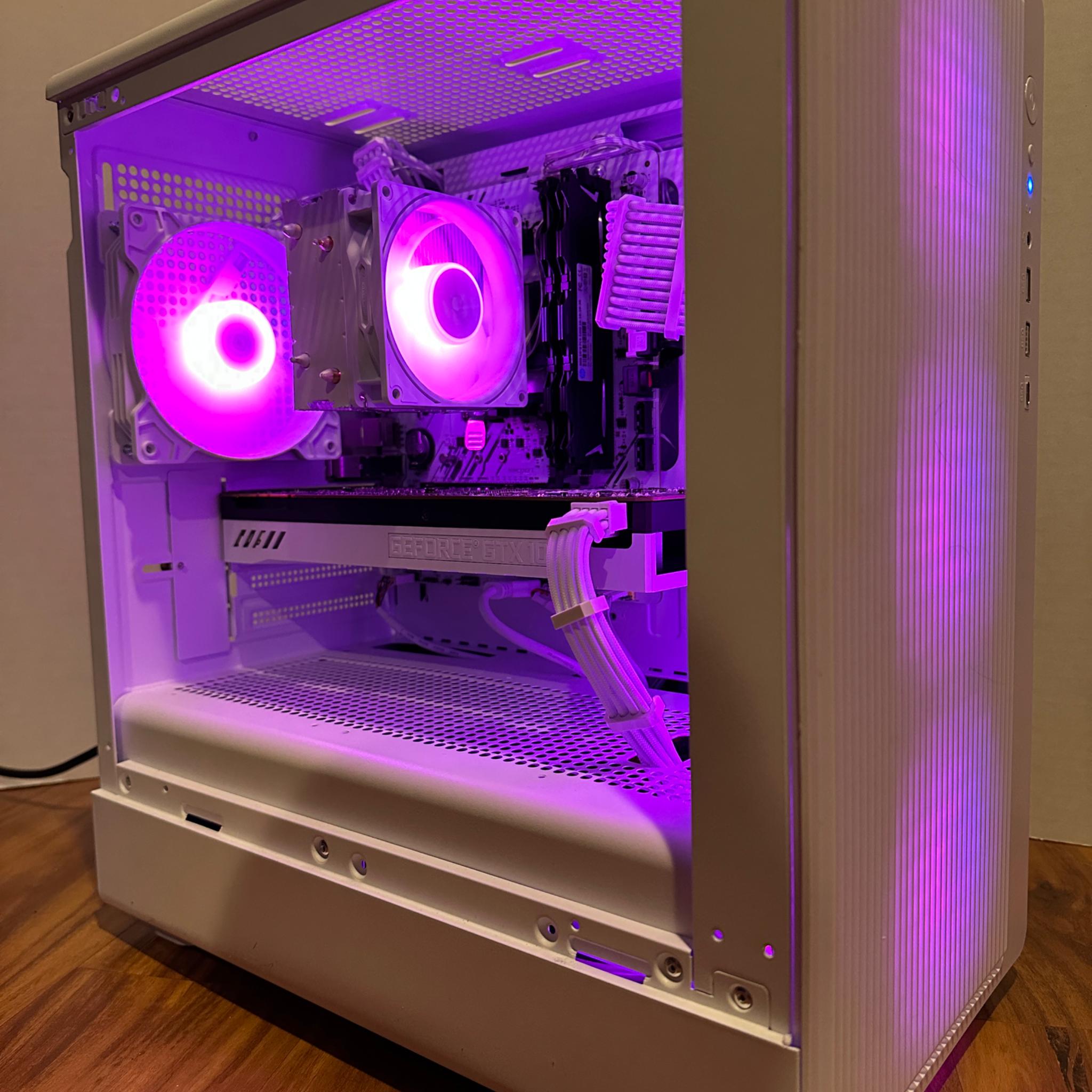 GTX 1070 | Ryzen 5 2600 | 16GB DDR4 | 1.26TB | Windows 11 | Office 2024 | WiFi+BT| Custom Gaming PC