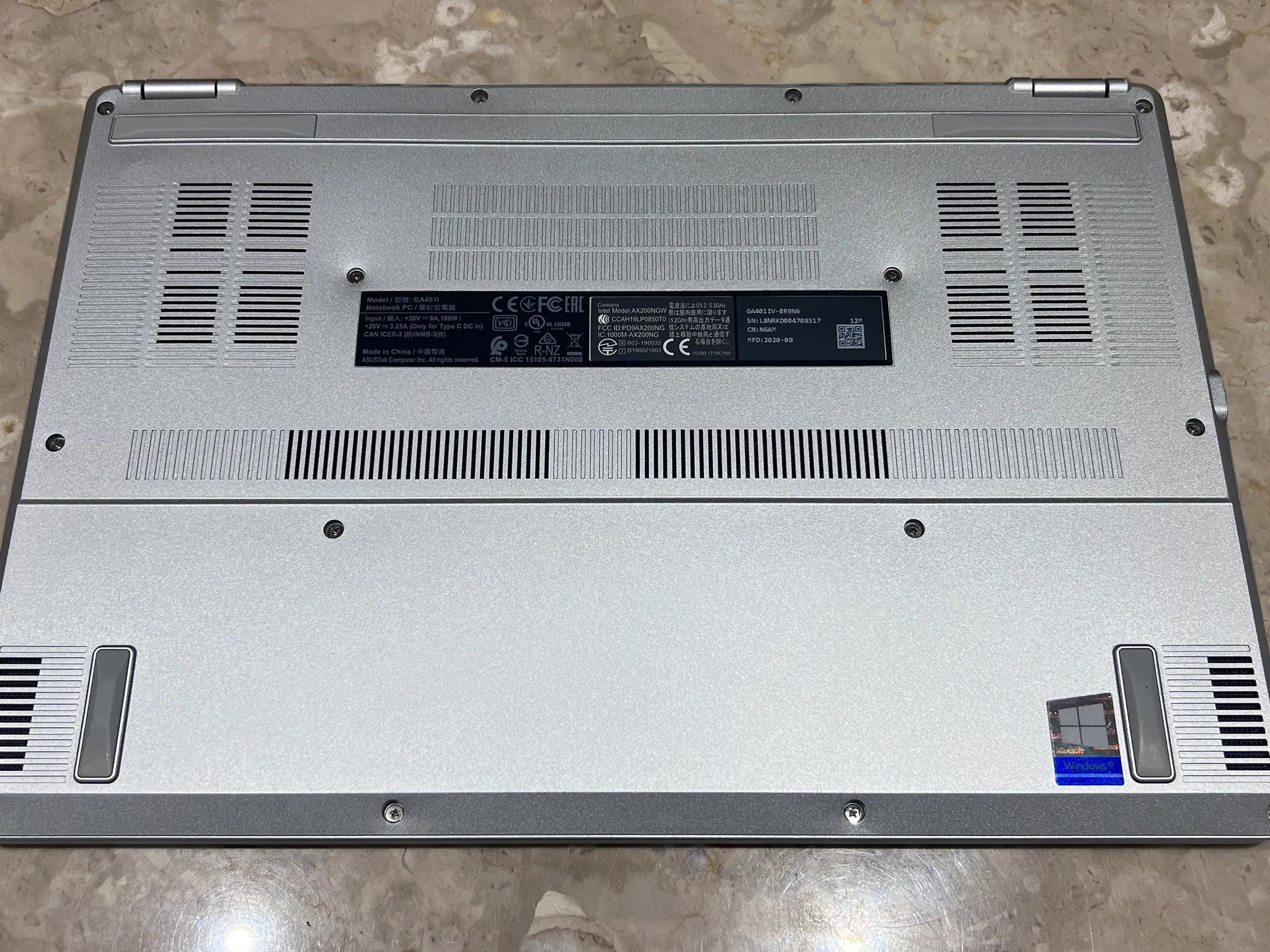 ASUS ROG Zephyrus G14 RTX 2060 Ryzen 9-4900HS 24GB 1TB SSD FullHD 120Hz