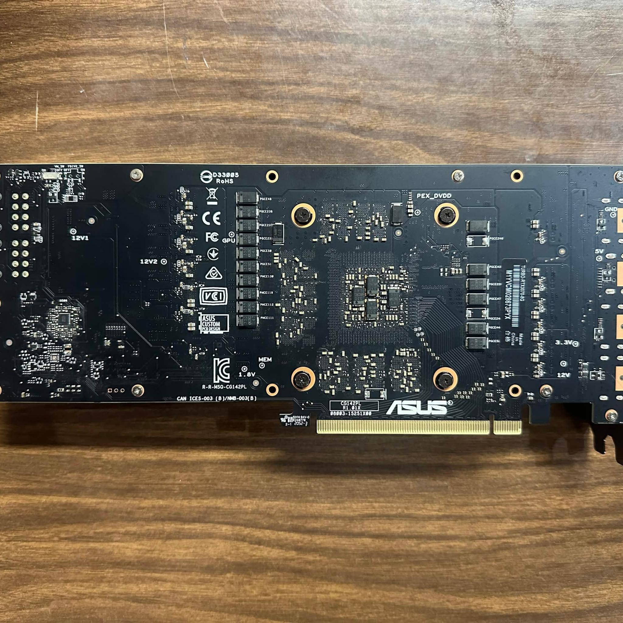 Asus Nvidia Geforce RTX 3070 8GB Graphics Card NOT WORKING
