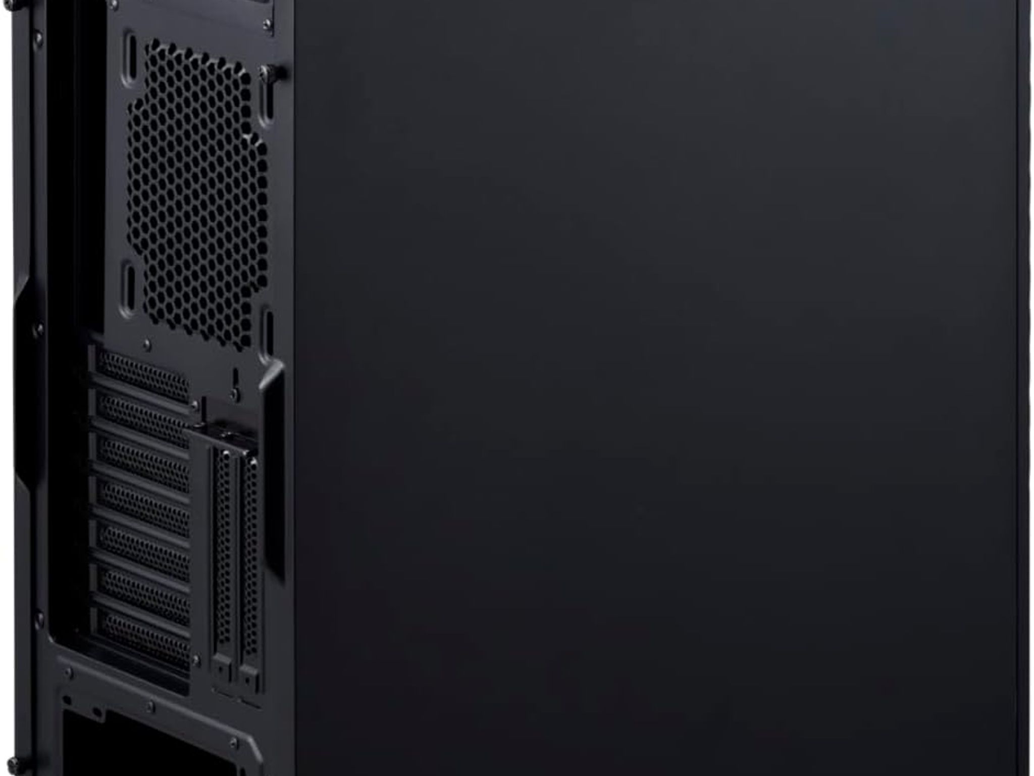 XPG Defender ATX Mid Tower Chassis-Black-DEFENDER-BKCWW Desktop Computer Case