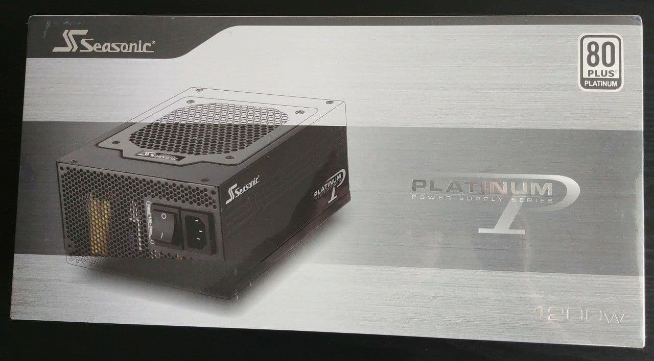 Seasonic Platinum 1200W, 80 Plus Platinum Fully Modular Power Supply (Brand New)