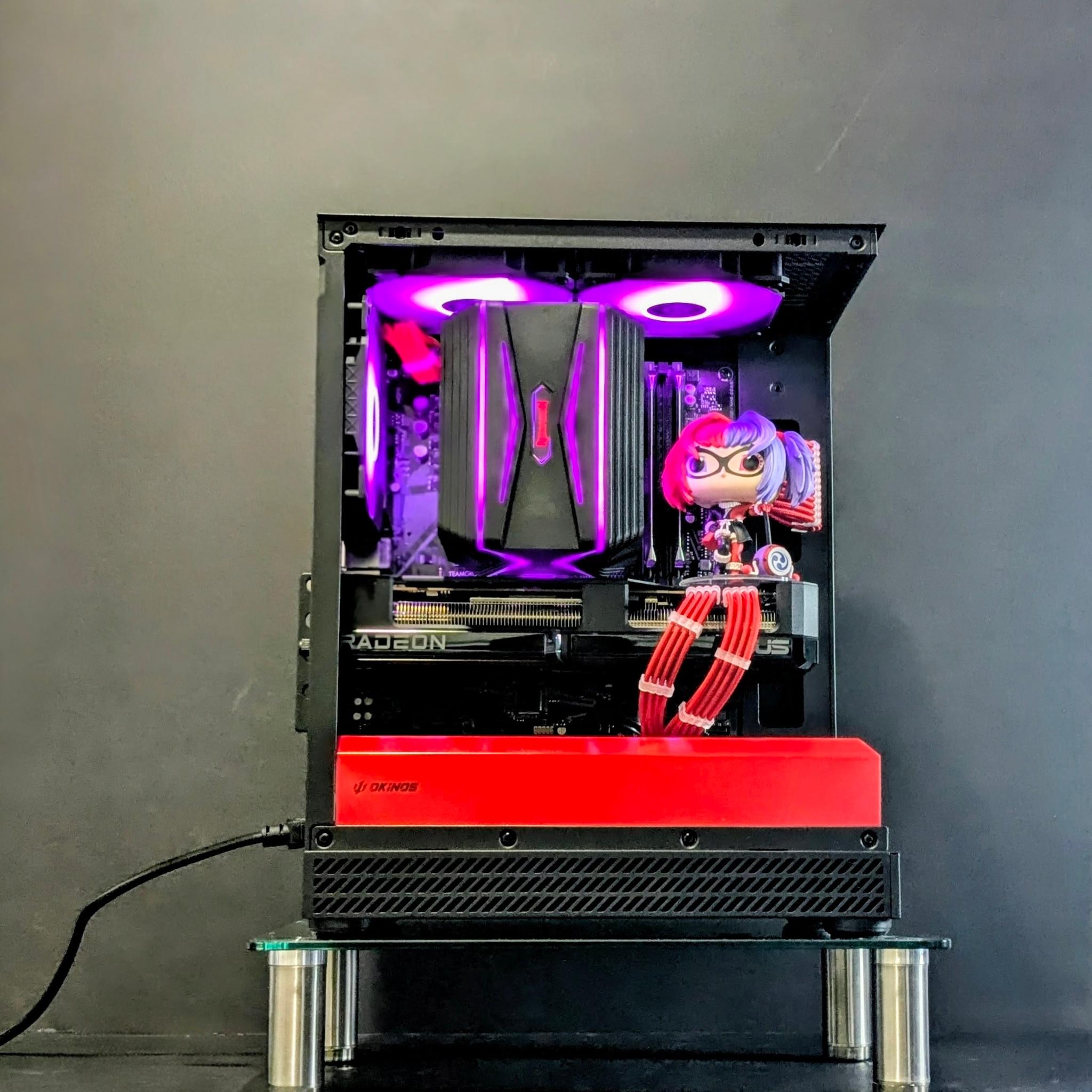 HARLEY QUINN 1440P Gaming PC 🔥 🖤♦️|🆕RX 7800XT|Ryzen 9|32GB RAM|1TB NVMe SSD|Windows 11