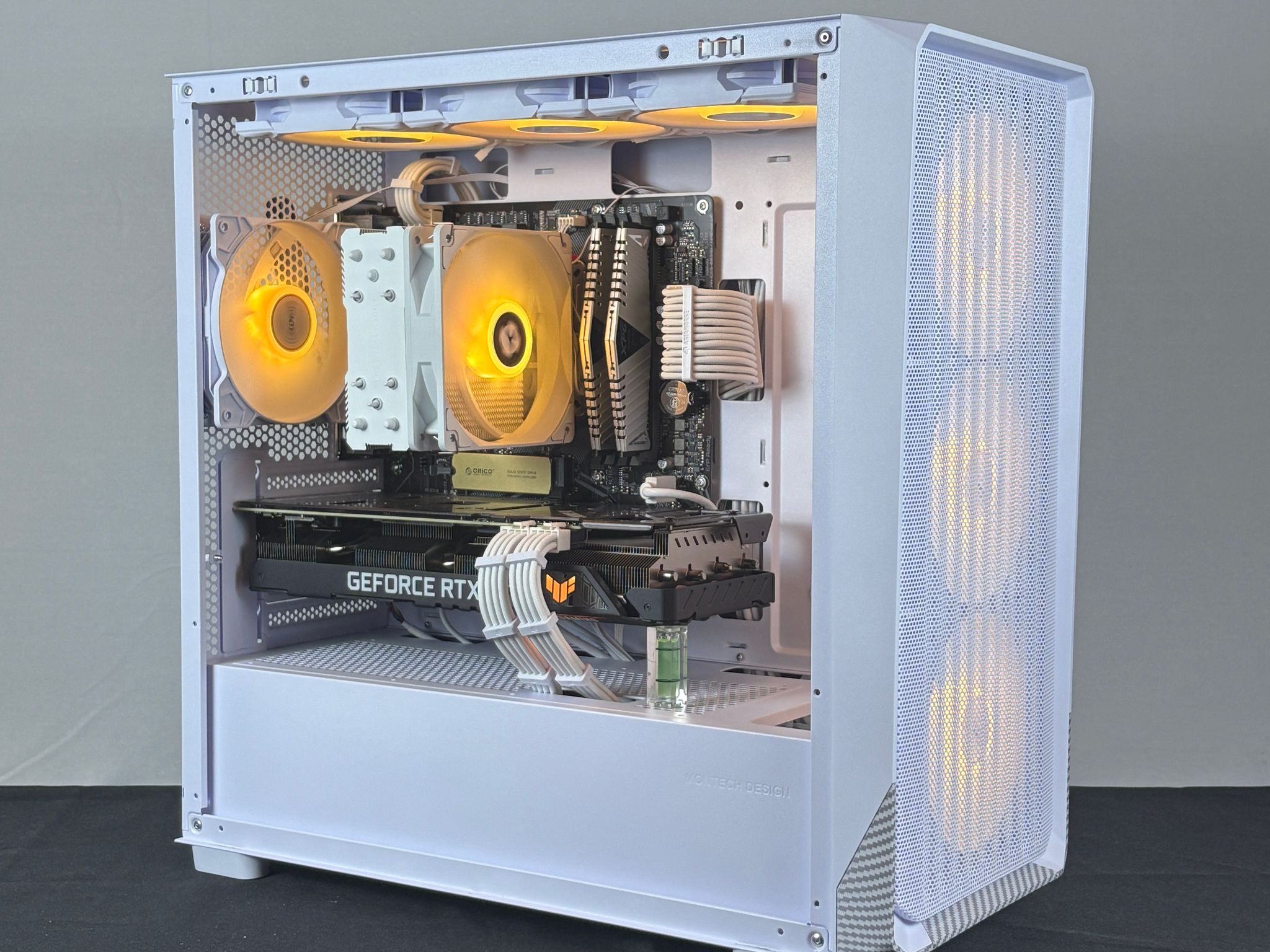 🤍 White RTX 3070 + Ryzen 7 3700X Gaming PC | 16GB DDR4 | ARGB Control