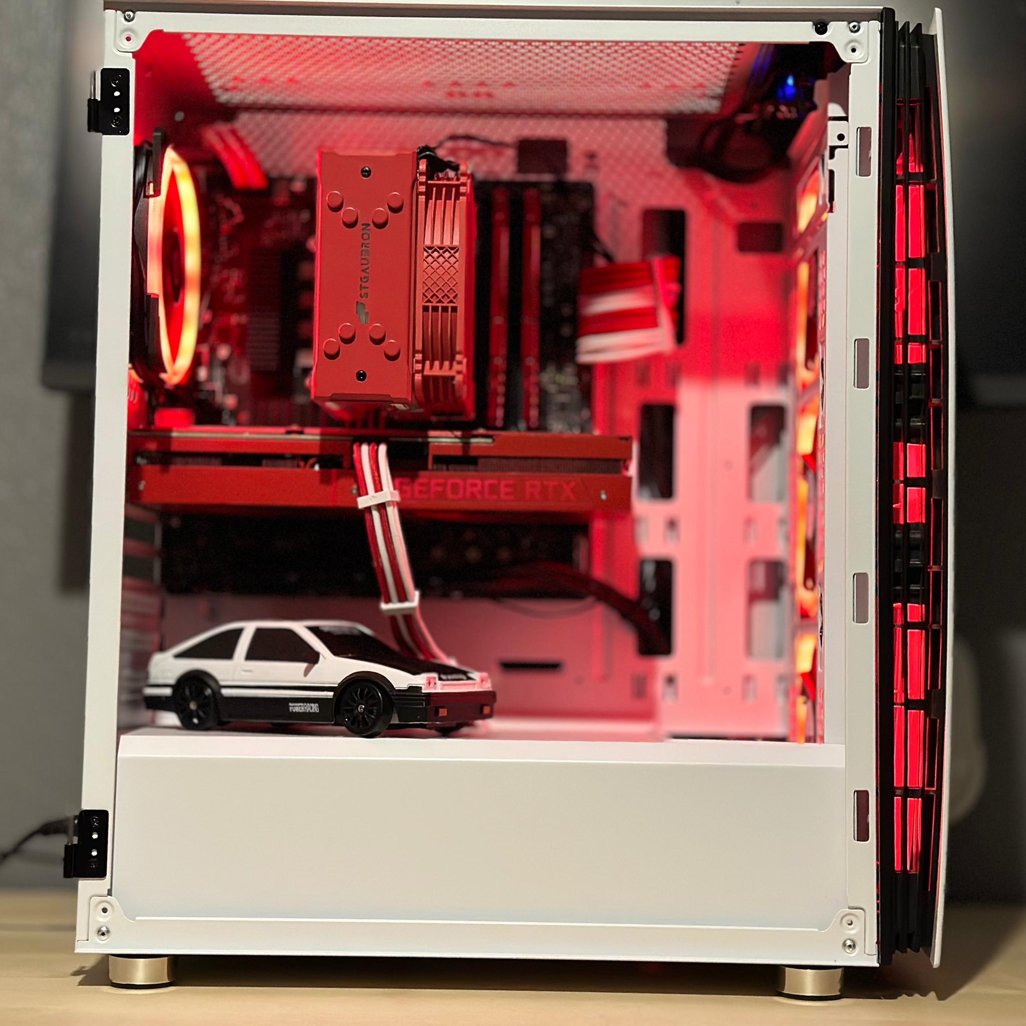Snow Cherry  | 1440p Gaming/Streaming PC | Intel i5 11400f, RTX 3070, 1TB SSD, 32GB, WiFi 6