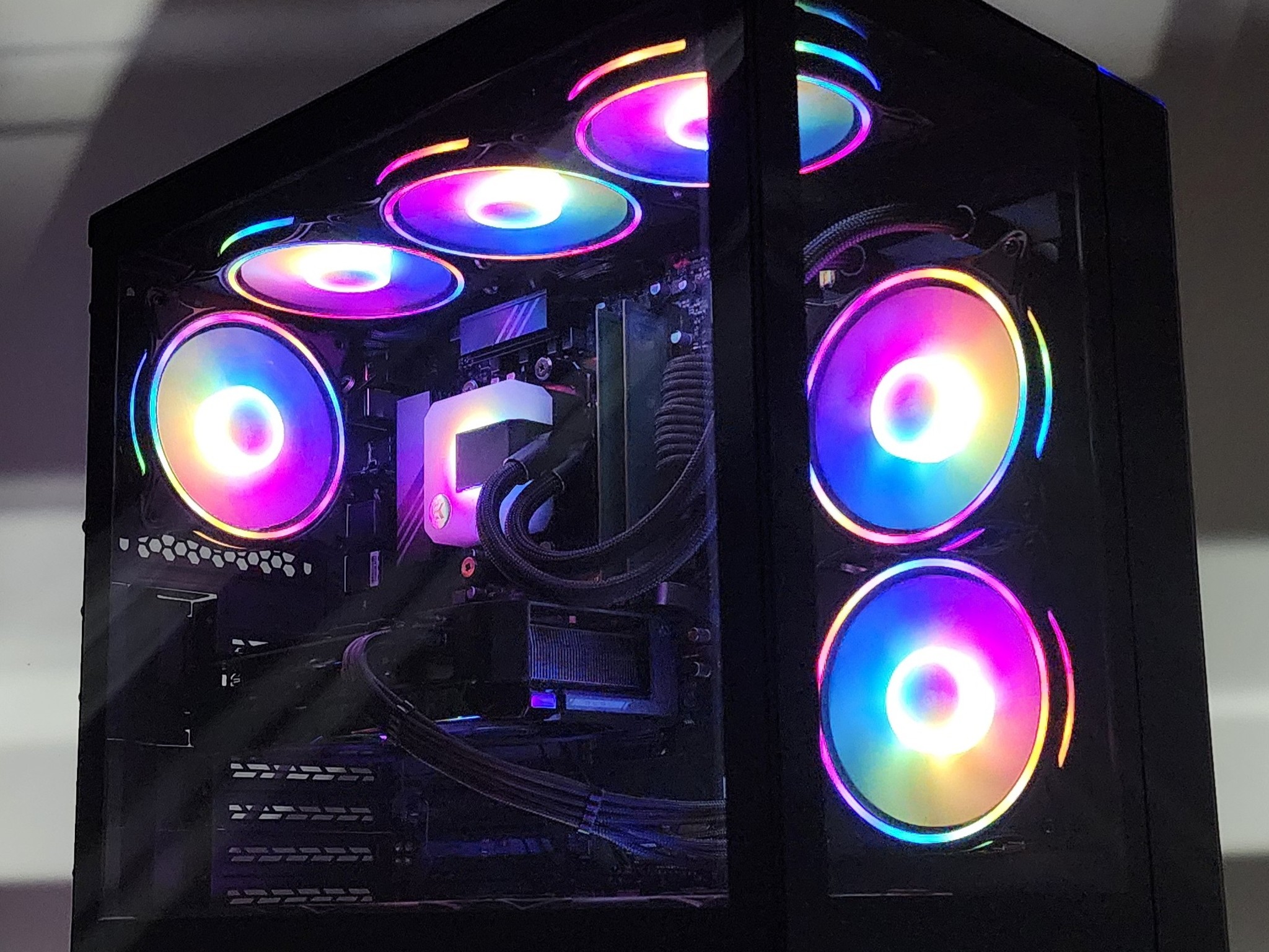 Gaming PC Ryzen 7 7700 16GB RAM 500GB SSD RTX 4060 8GB Windows 11 Computer