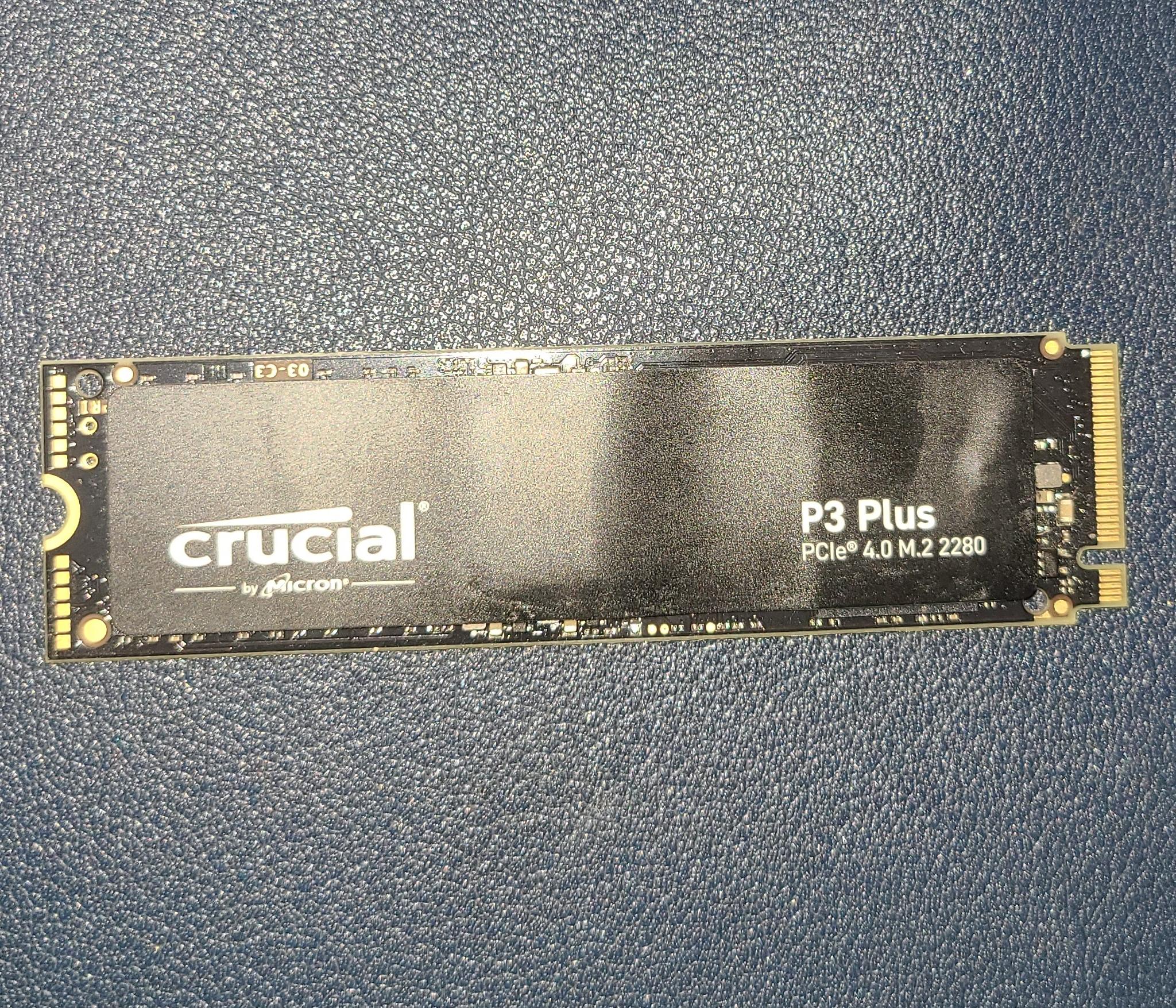 1 TB Crucial P3 Plus Gen 4 M.2 Drive