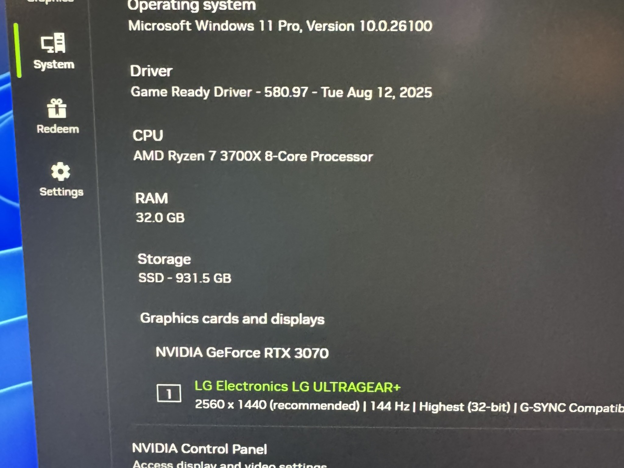 1440p Gaming Beast | RTX 3070 | Ryzen 7 3700X | 32GB DDR4 | WIFI