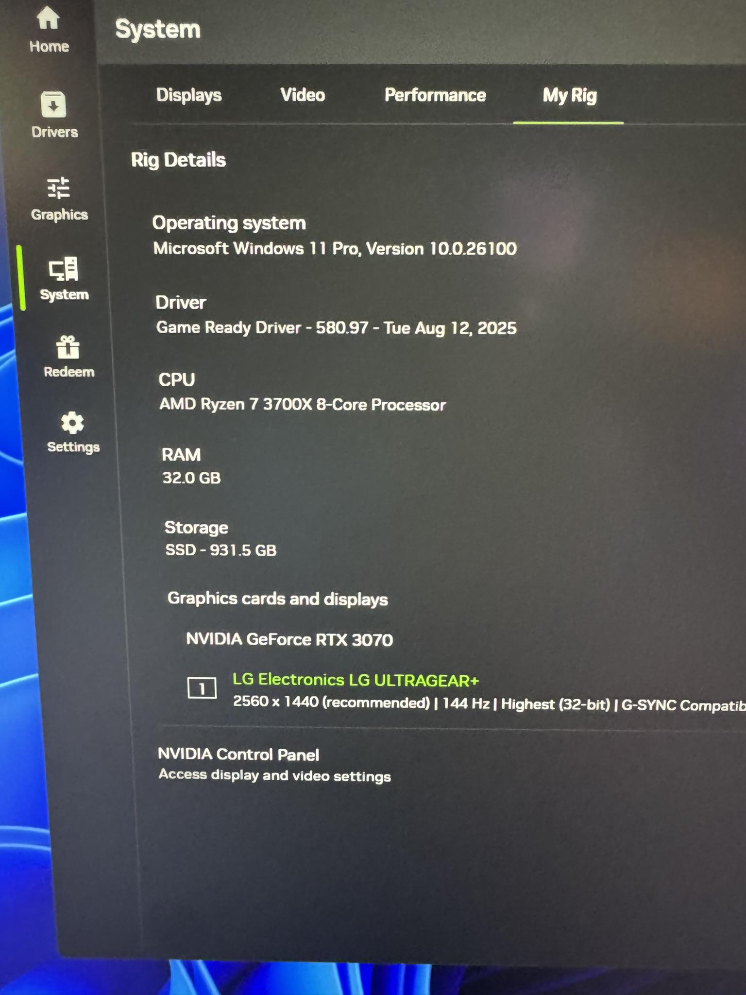 1440p Gaming Beast | RTX 3070 | Ryzen 7 3700X | 32GB DDR4 | WIFI