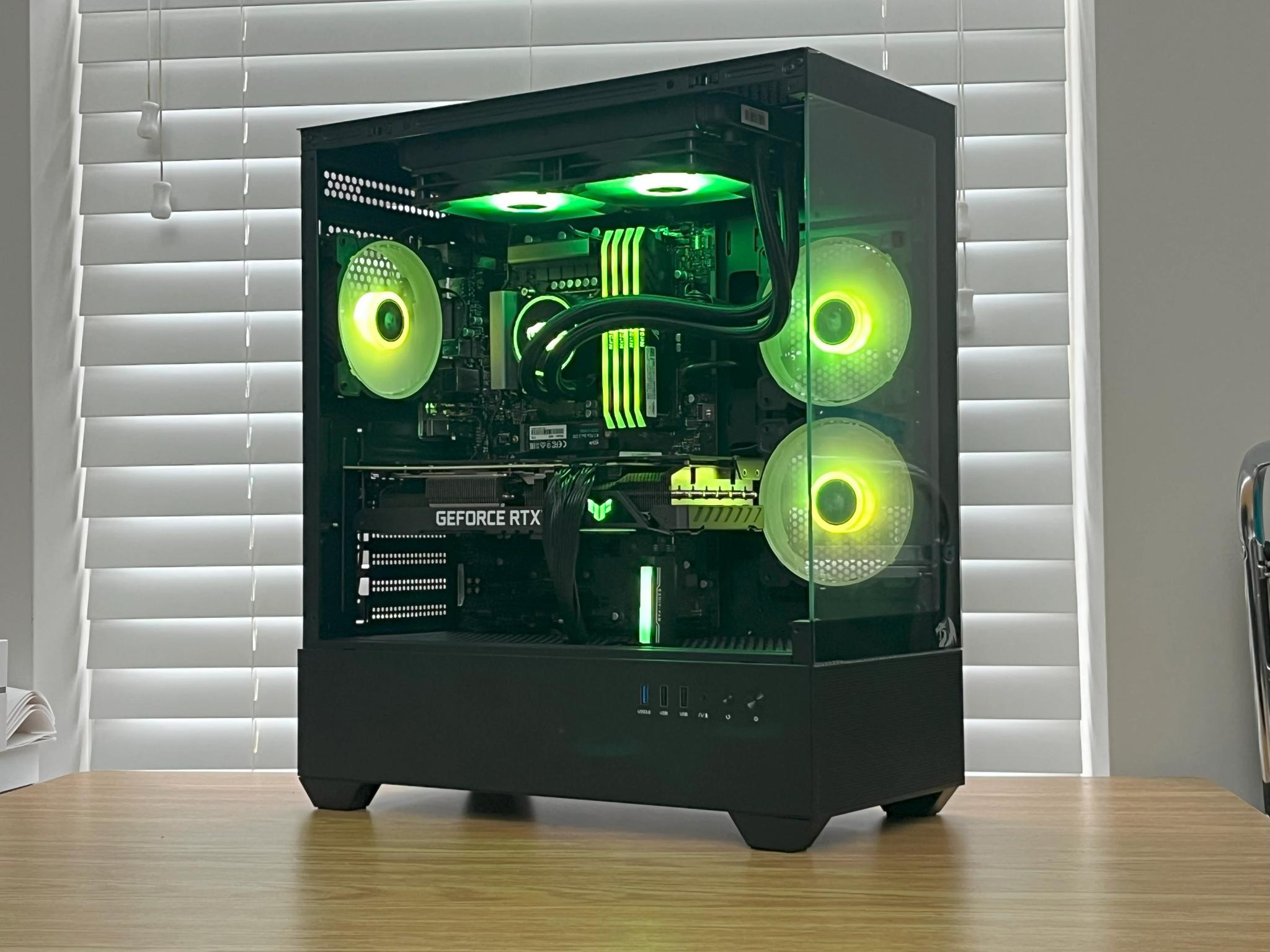 🖤❤️  i7-11700KF | RTX 3080 | 32GB DDR4 | 1TB SSD | Gaming PC ❤️🖤