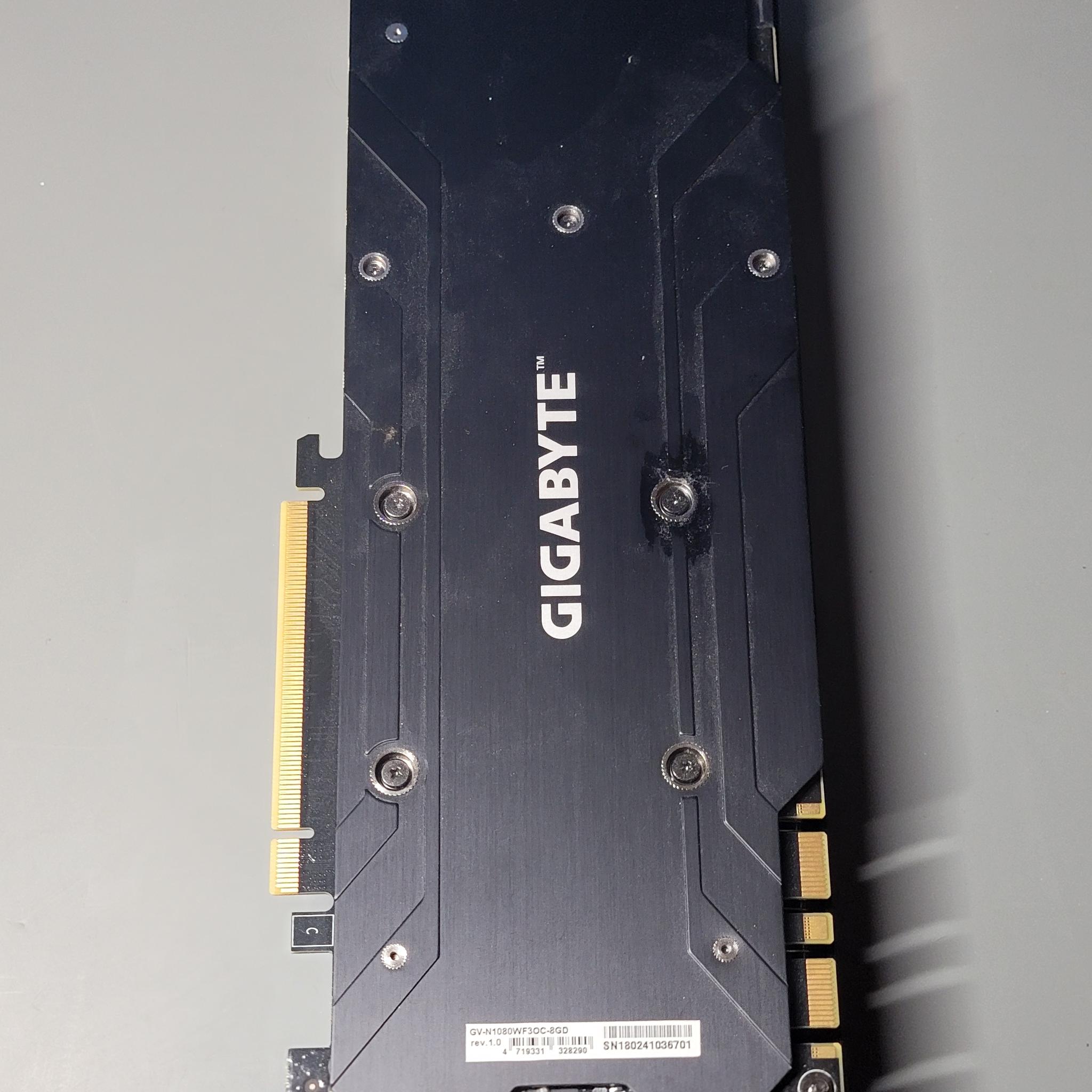 GIGABYTE NVIDIA GeForce GTX 1080 8GB GDDR5X Graphics Card (06G-P4-2066-KR)