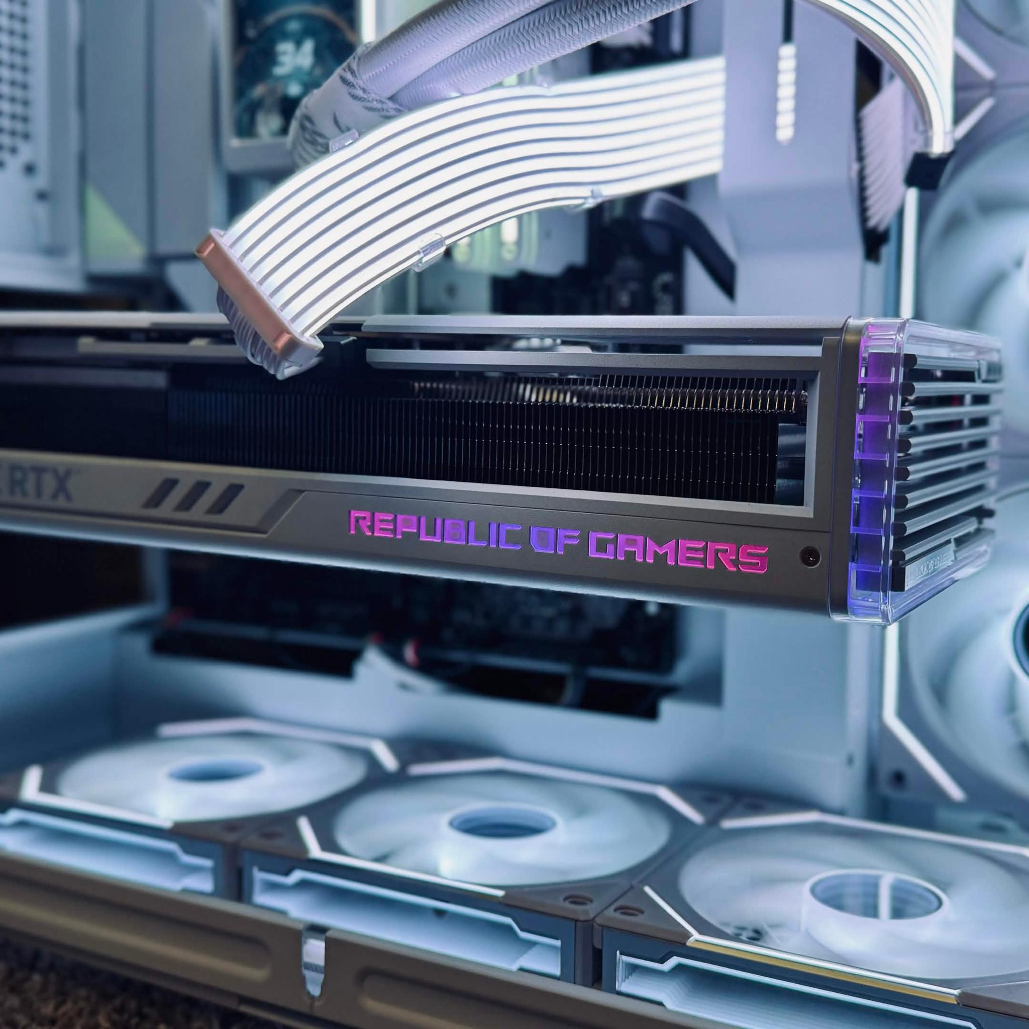 🤍 ASUS ROG STRIX GeForce RTX 4090 GAMING OC White 24GB🤍