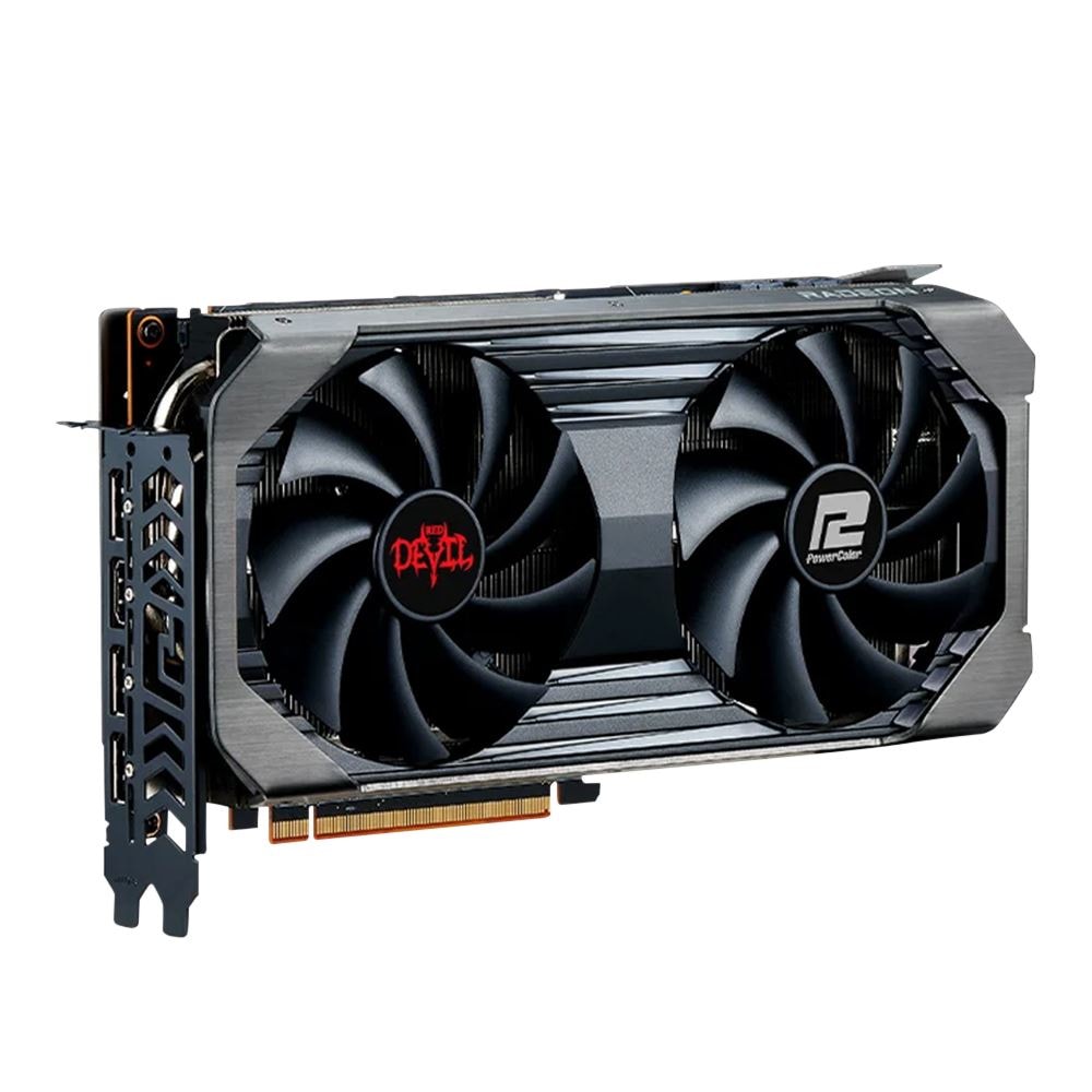 PowerColor AMD Radeon RX 6650 XT Red Devil Overclocked Dual Fan 8GB ...