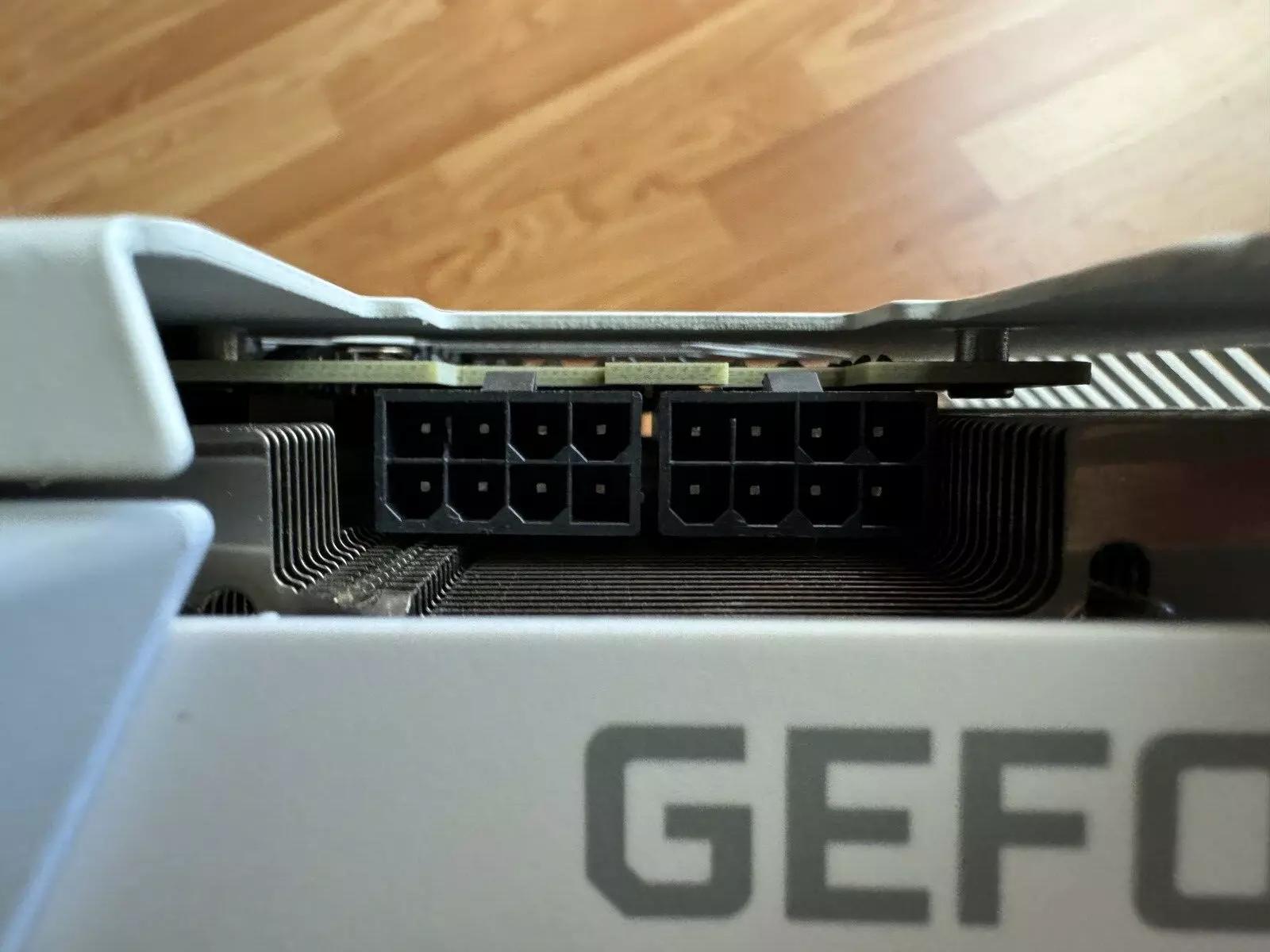 ZOTAC GAMING GeForce RTX 3060Ti AMP White Edition LHR 8GB GDDR6 Graphics Card (USED/GREAT/GPU ONLY)