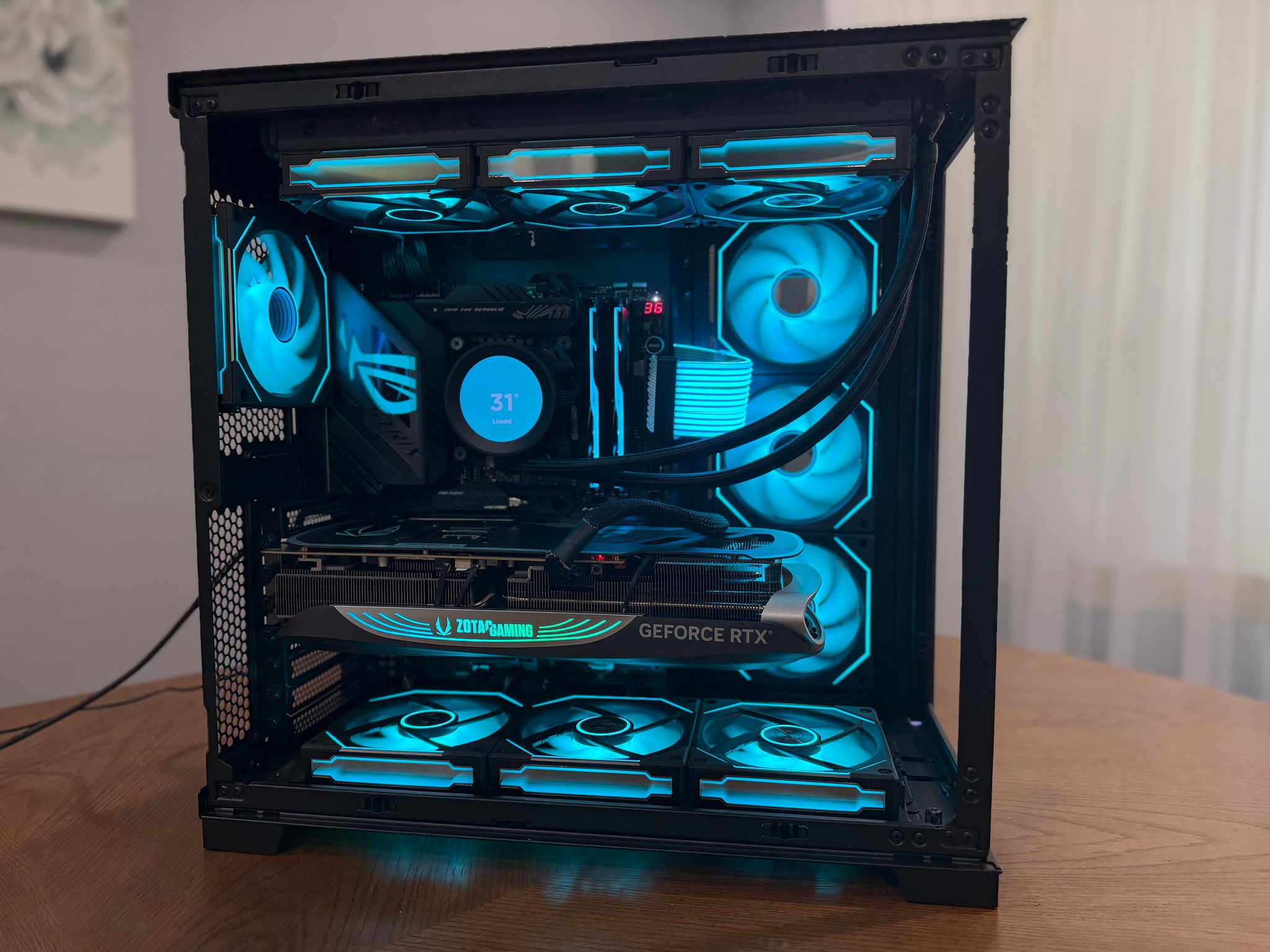 ZOTAC RTX 4080 Gaming PC | i9-13900 | 32GB DDR5-7200 | 2TB NVMe | ROG RGB