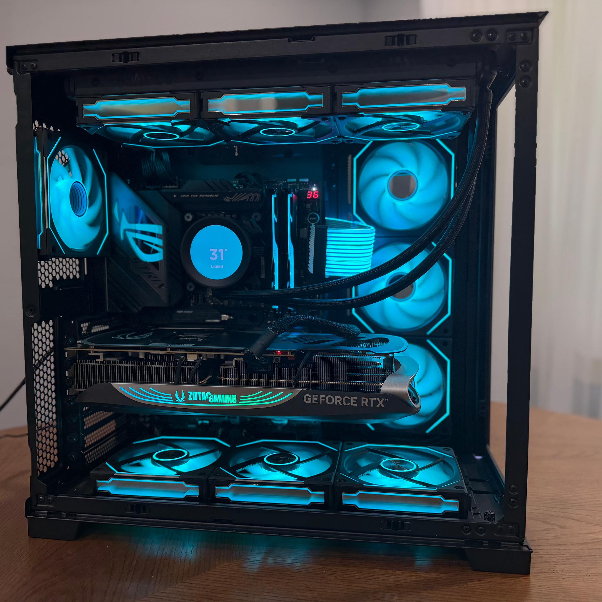 ZOTAC RTX 4080 Gaming PC | i9-13900 | 32GB DDR5-7200 | 2TB NVMe | ROG RGB
