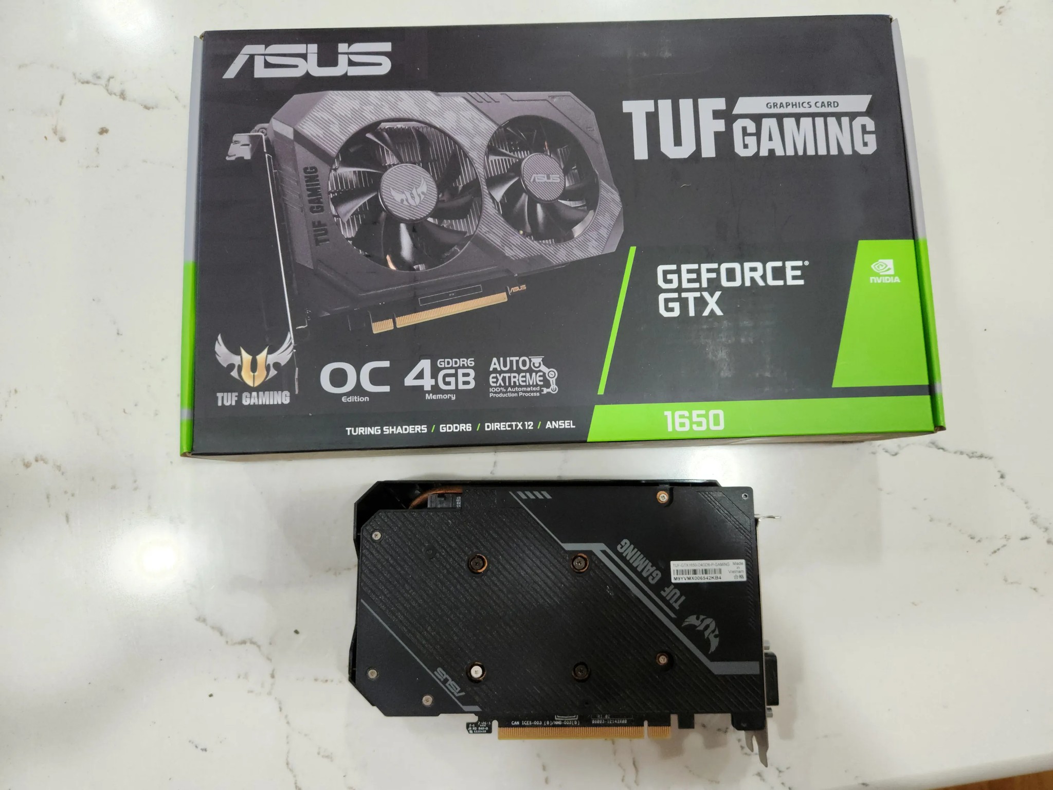 ASUS TUF GAMING 1650 OC