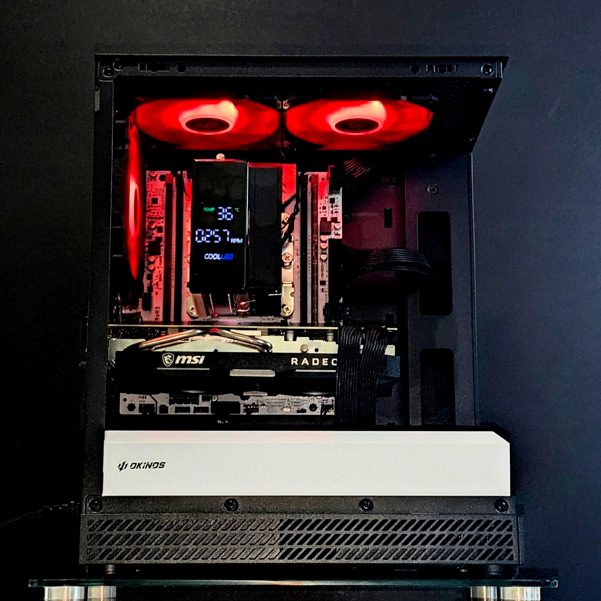 シャチ  ⚫⚪1080p👑⚫⚪RX 5700XT⚫⚪16GB DDR4⚫⚪Intel (8-cores/16-threads)⚫⚪1TB SSD/HDD⚫⚪Windows 11⚫⚪ Wi-Fi