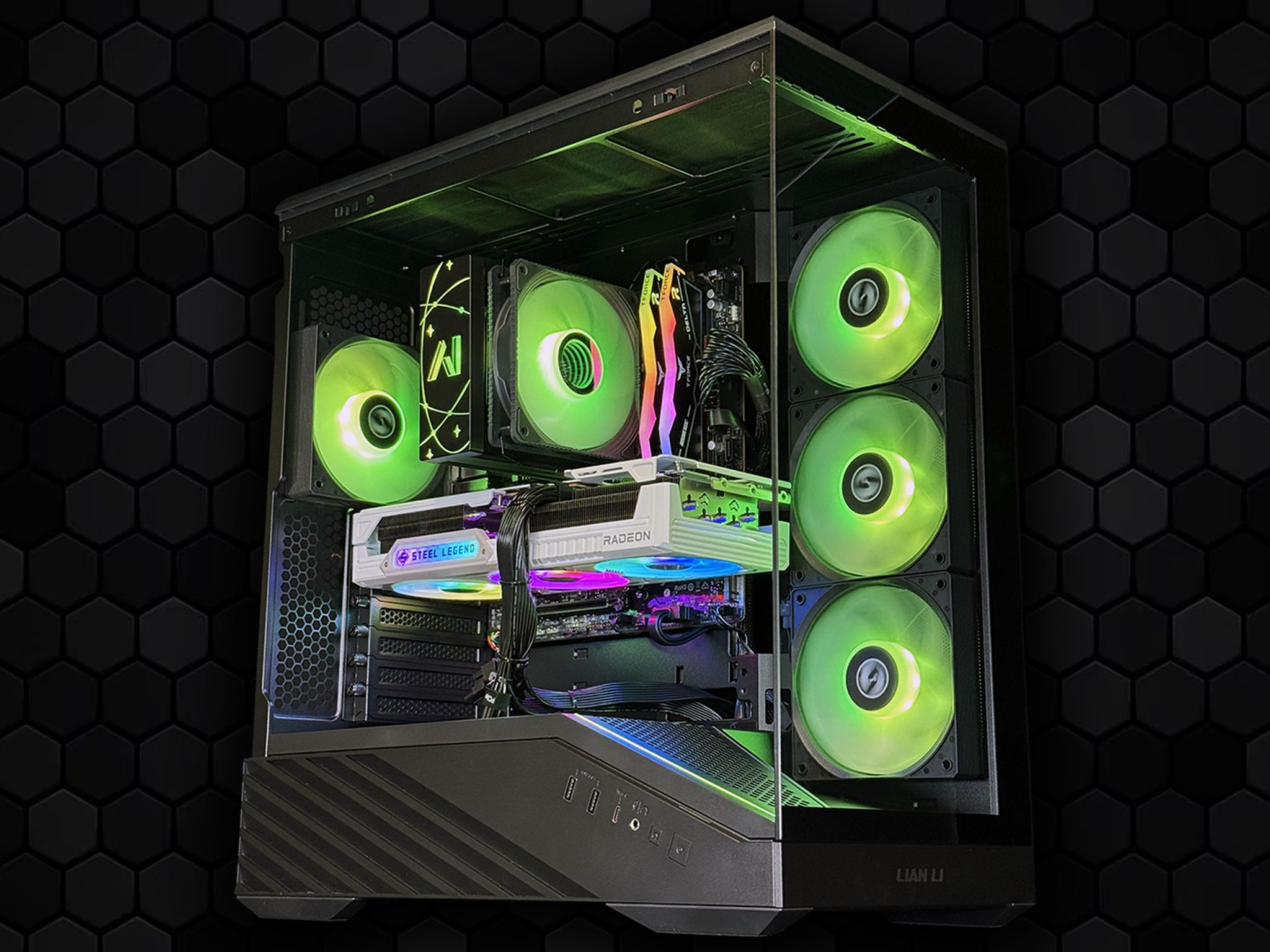 Ryzen 5 9600x | RX 9070 XT 16GB | 32GB DDR5 (6000 MT/s) | 1TB SSD | 850W Gold PSU | AI Vector